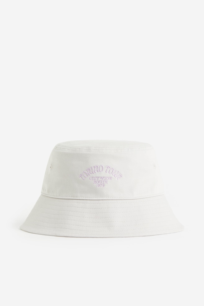 Cotton bucket hat - Light grey/Torino Tour/Cream/Portofino/Light purple/Zone of Peace/Black/Always Connected/dc - 2
