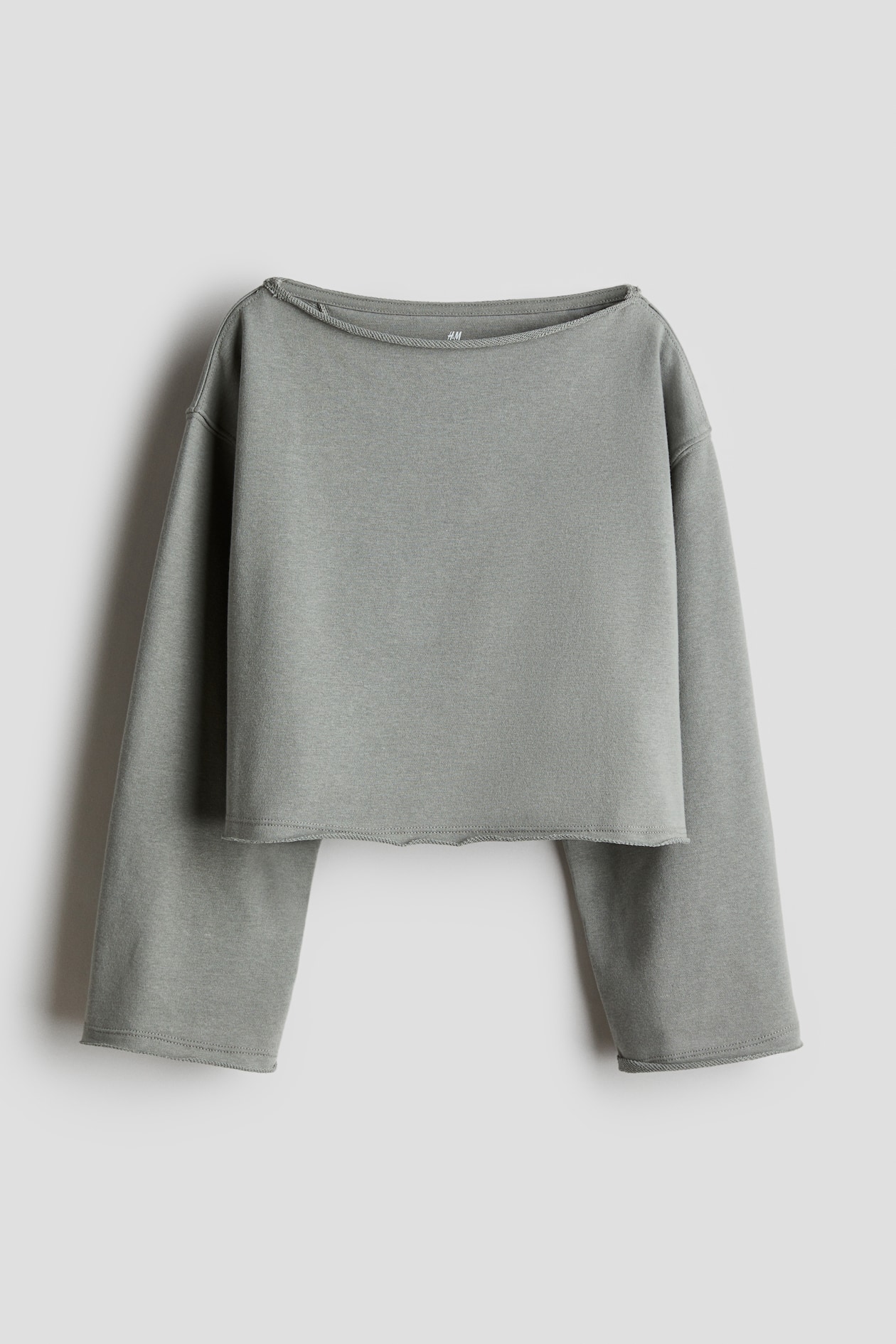 Boat-Neck Sweatshirt - Gray - Kids | H&M US