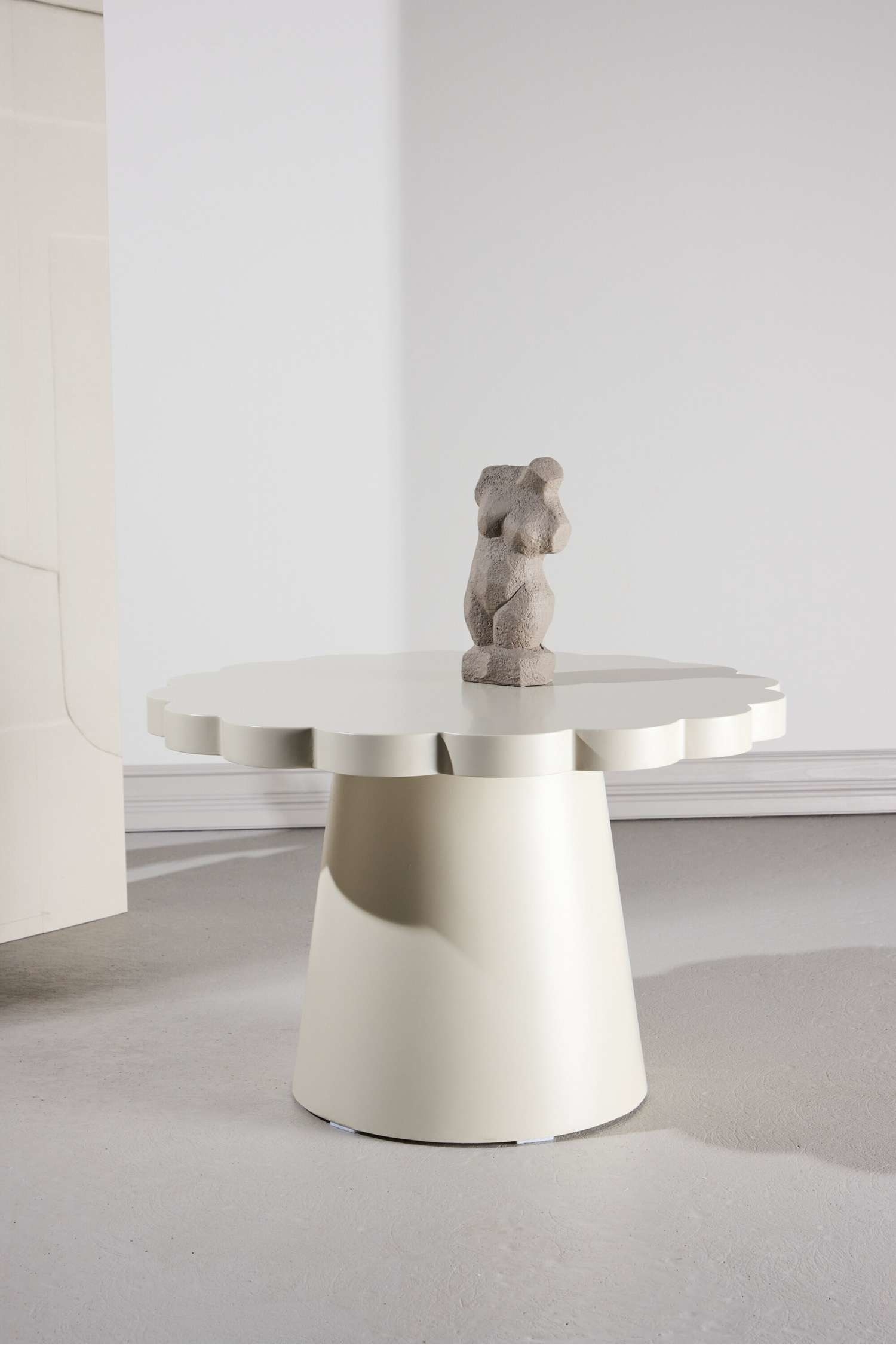 Table Basse Krull - Mdf, Beige