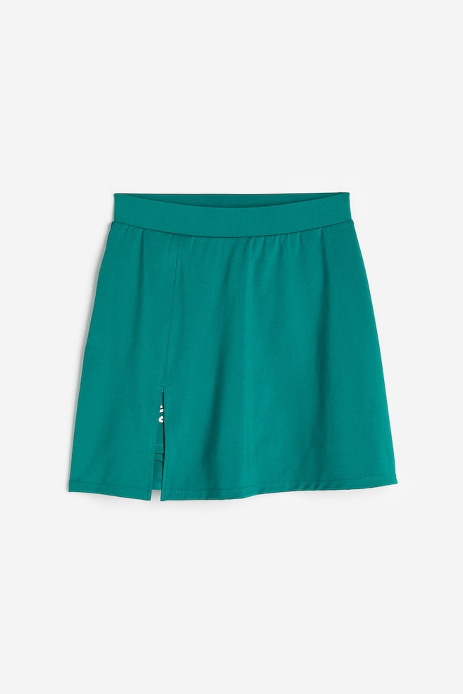 Tennis skirt - Dark green/Black/White - 2
