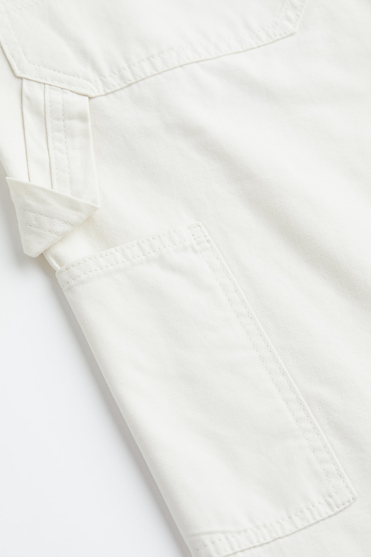 Relaxed Fit Worker trousers - Cream - 2