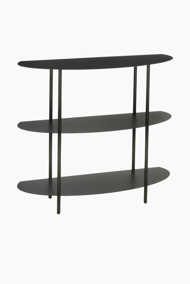 Metall-wandschrank - Schwarz - 1