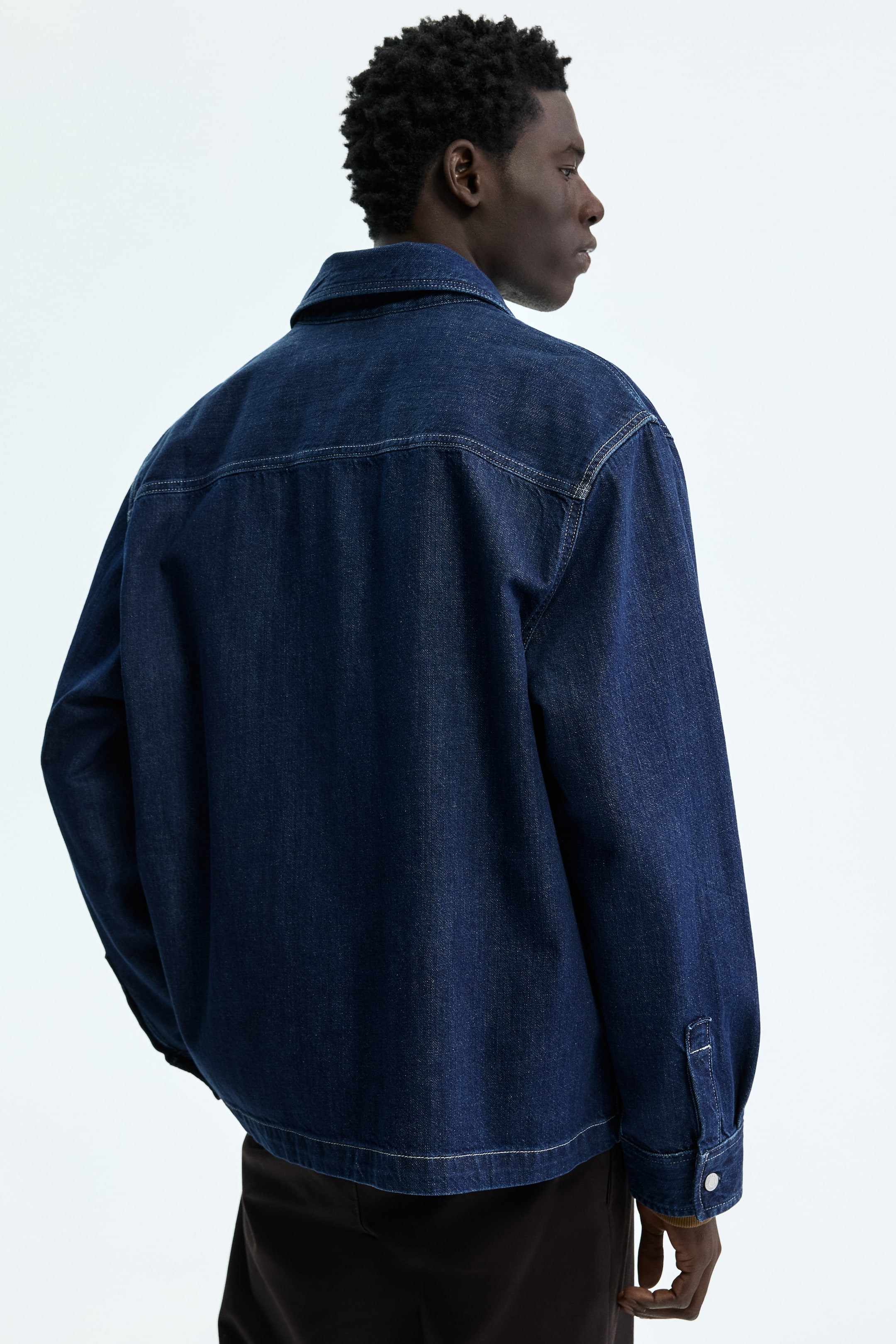 Мужские джинсы H&M Denim Overshirt — фото 5