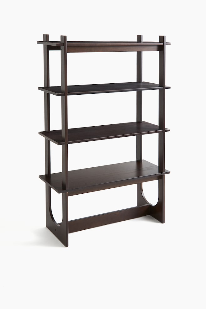 Étagère à poser en bois - Marron foncé - 1