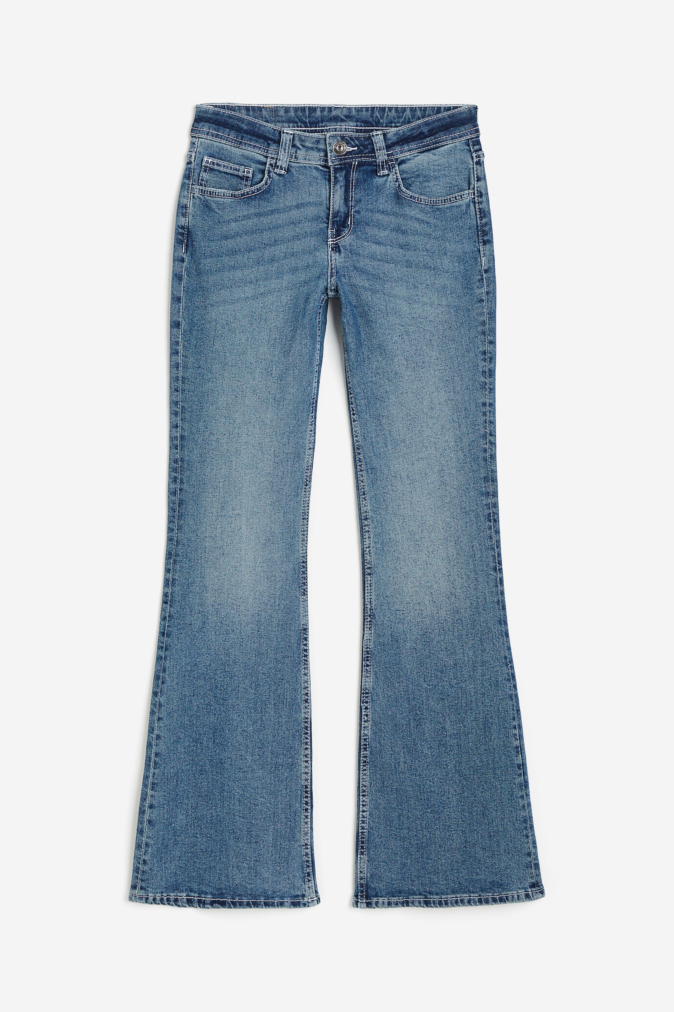 Flared Low Jeans