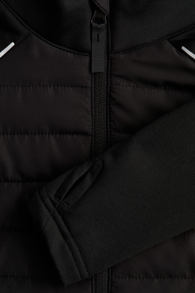Warming football jacket with ThermoMove™-Black - 5