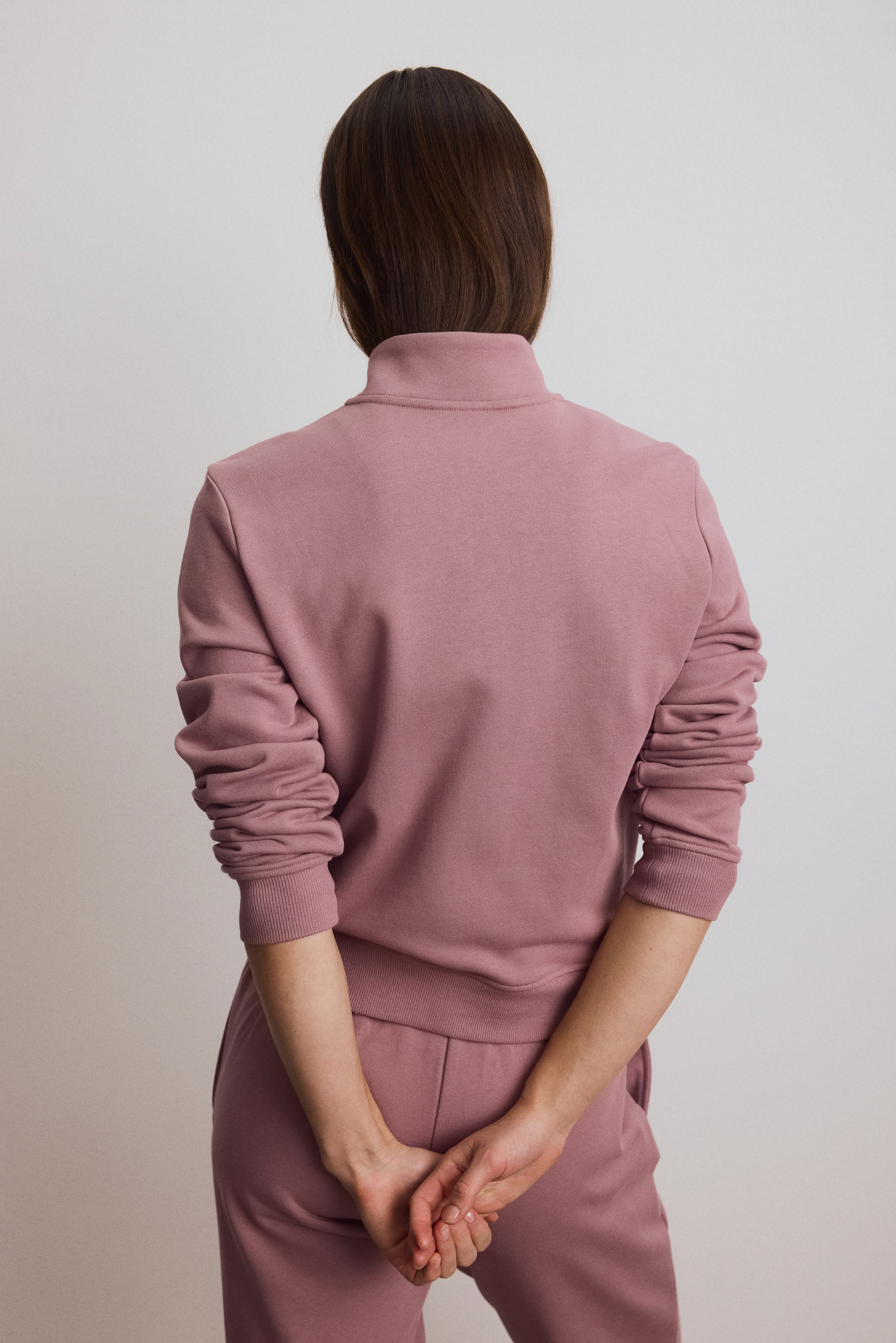 Zobraziť väčší obrázok: Športová bunda Slim Fit - Tlmená ružová - ŽENY | H&M SK 5