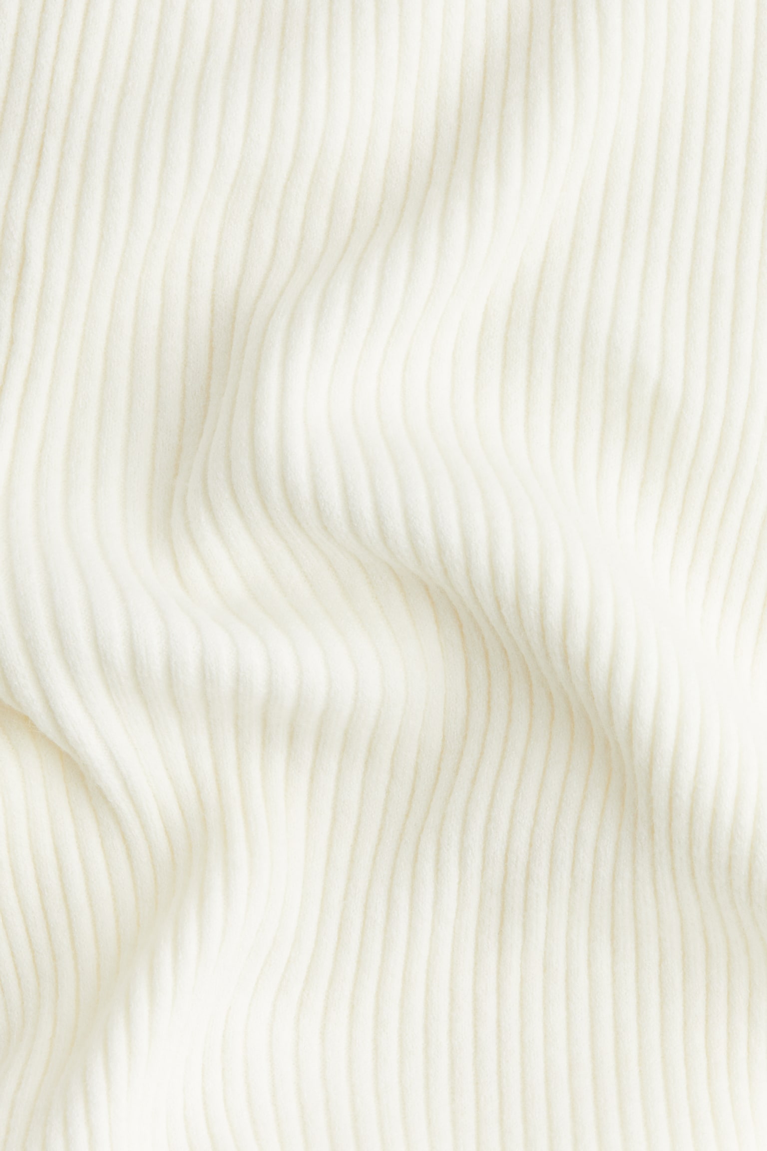 Женские брюки H&M Rib-Knit, цвет: Кремовый — фото 2