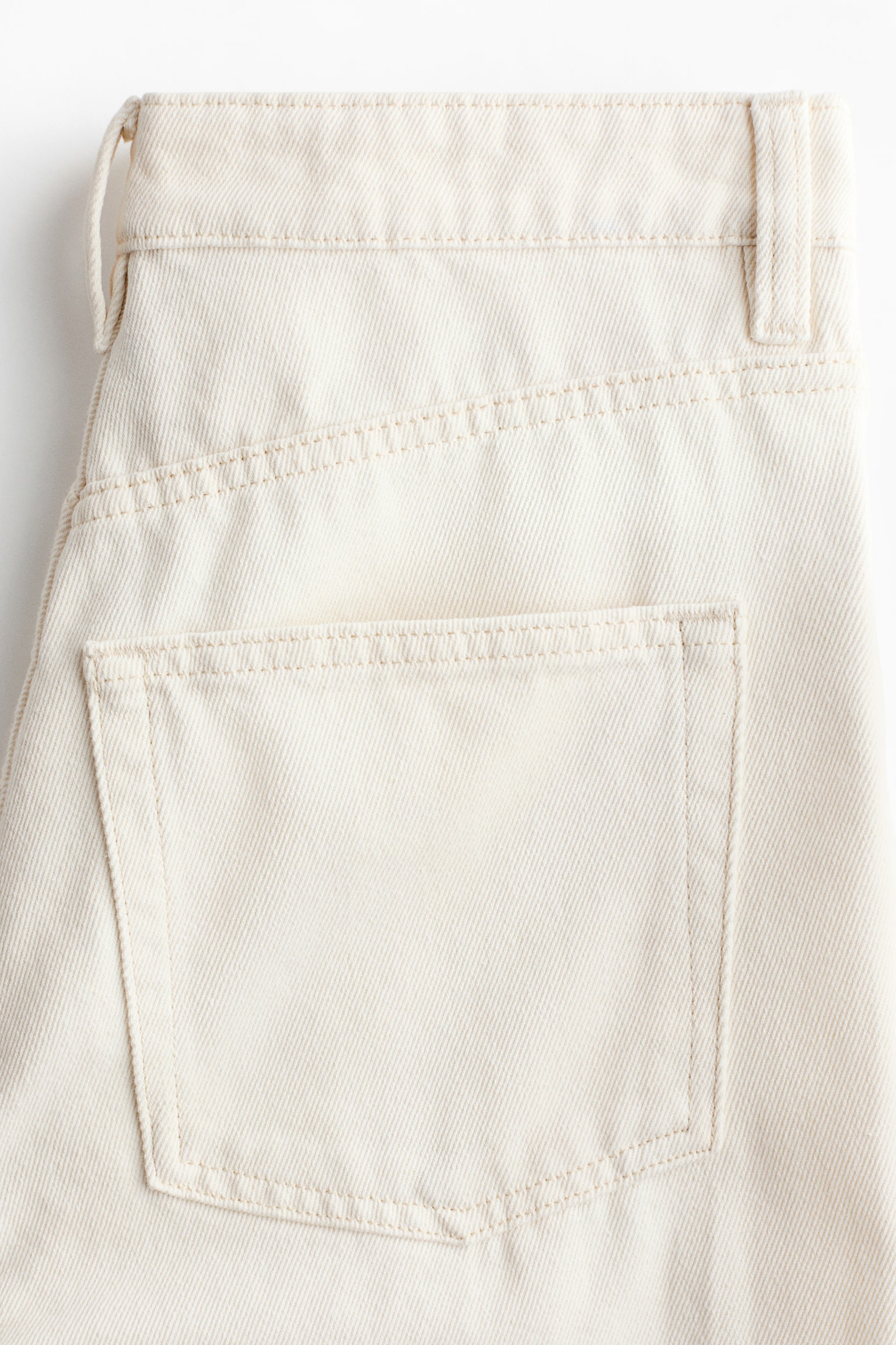 Straight High Jeans - Biały/Czarny/Ciemnoniebieski denim - 5