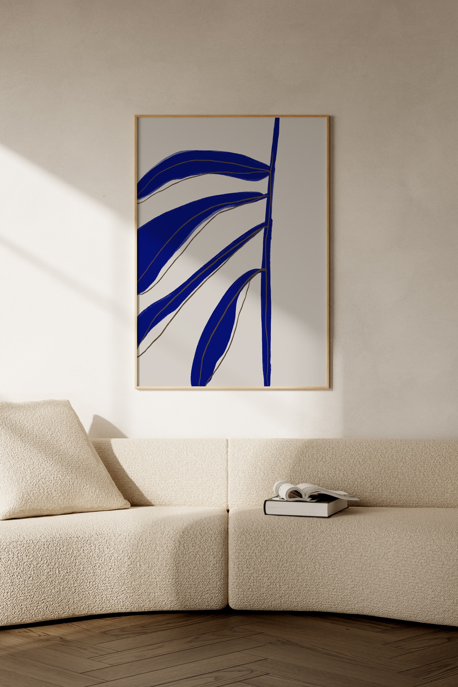 Karine Tonial Grimm - September Collection No. 01 - Beige/sininen