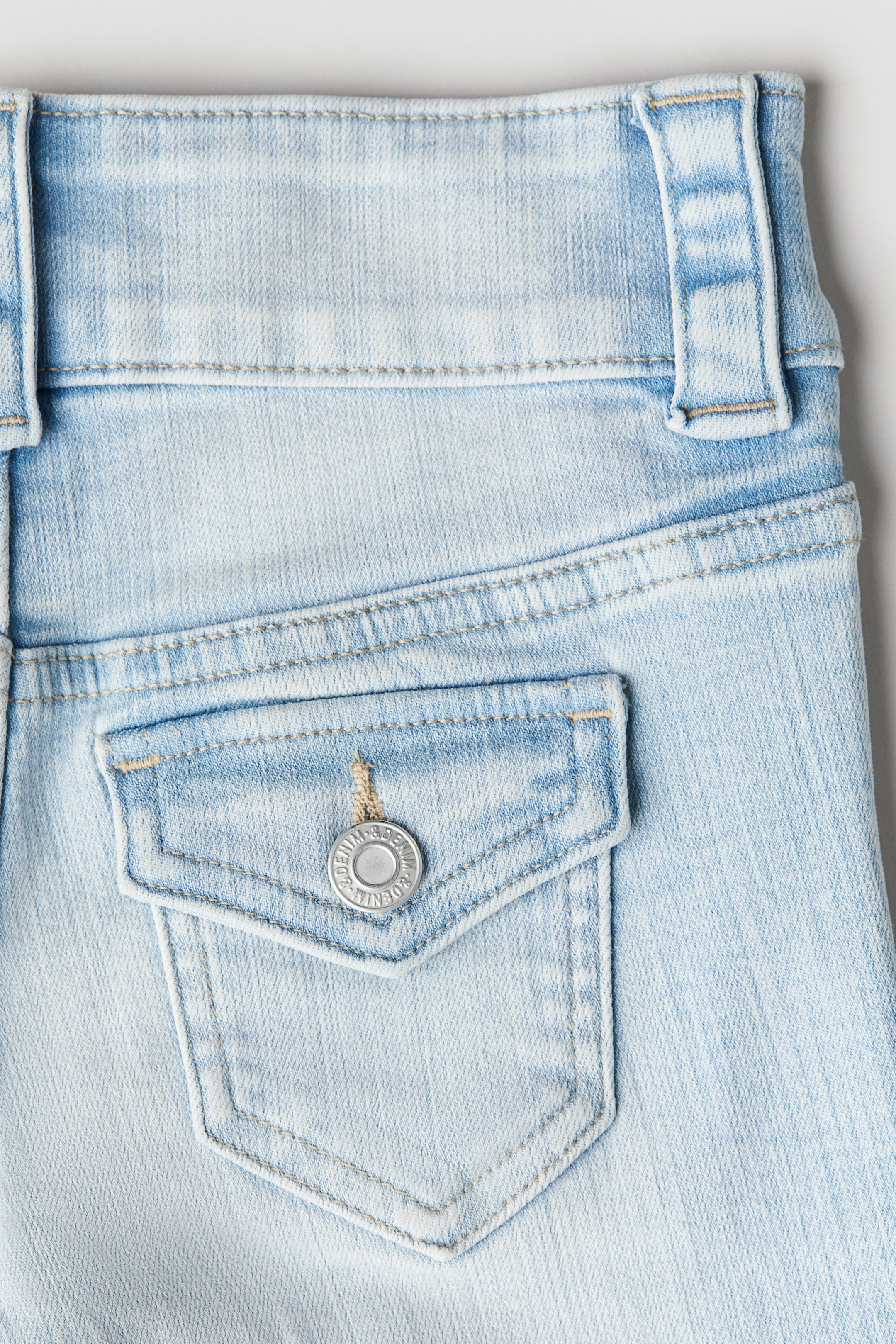 Bootcut Low Jeans - Bleu denim clair - ENFANT | H&M BE