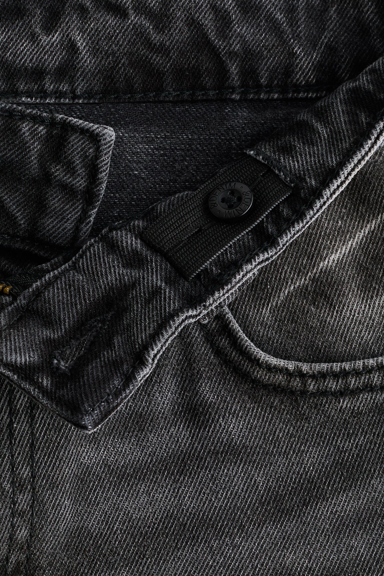 2件入牛仔寬版褲 - 深丹寧藍/丹寧黑/深灰色/淺丹寧藍 - 3