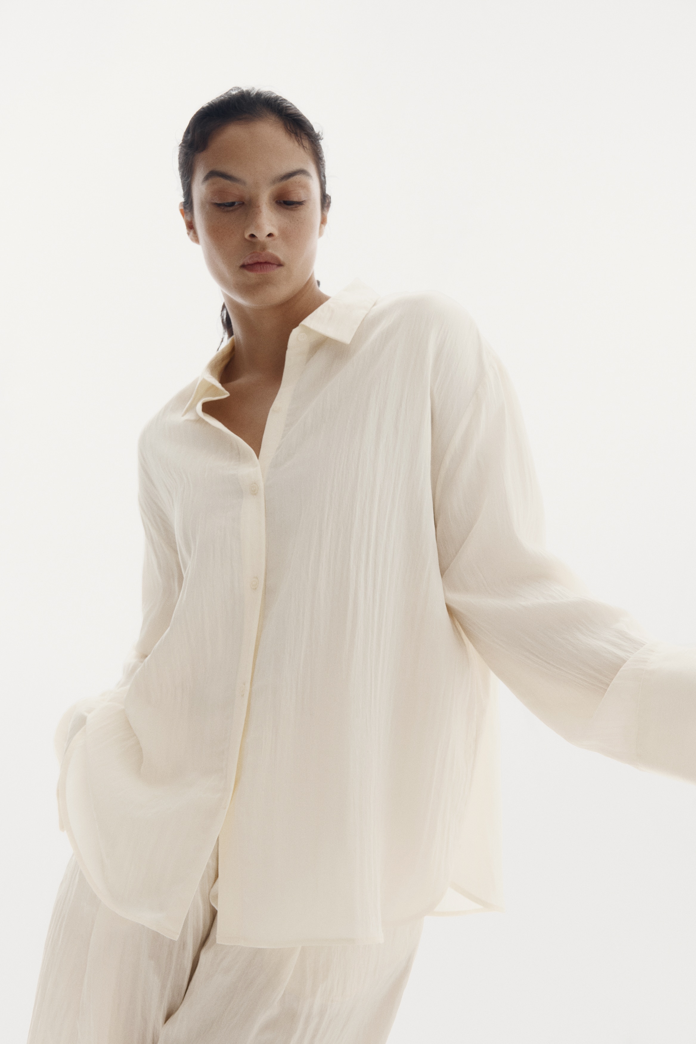 Crinkled Shirt from H&M - $31.99