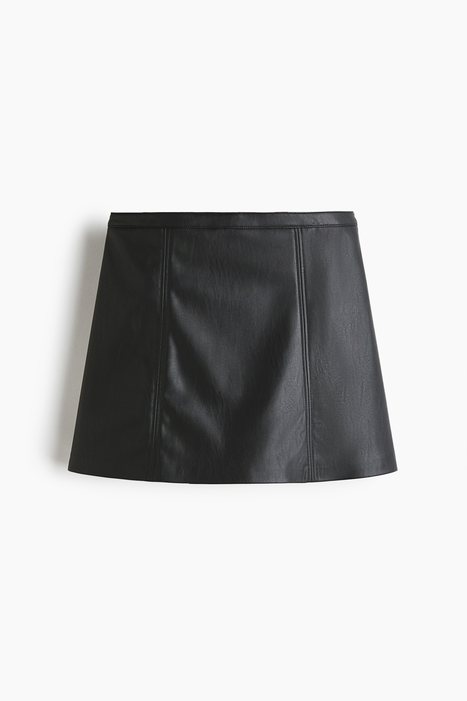 A-line mini skirt - Black/Denim blue/Dark denim blue - 2