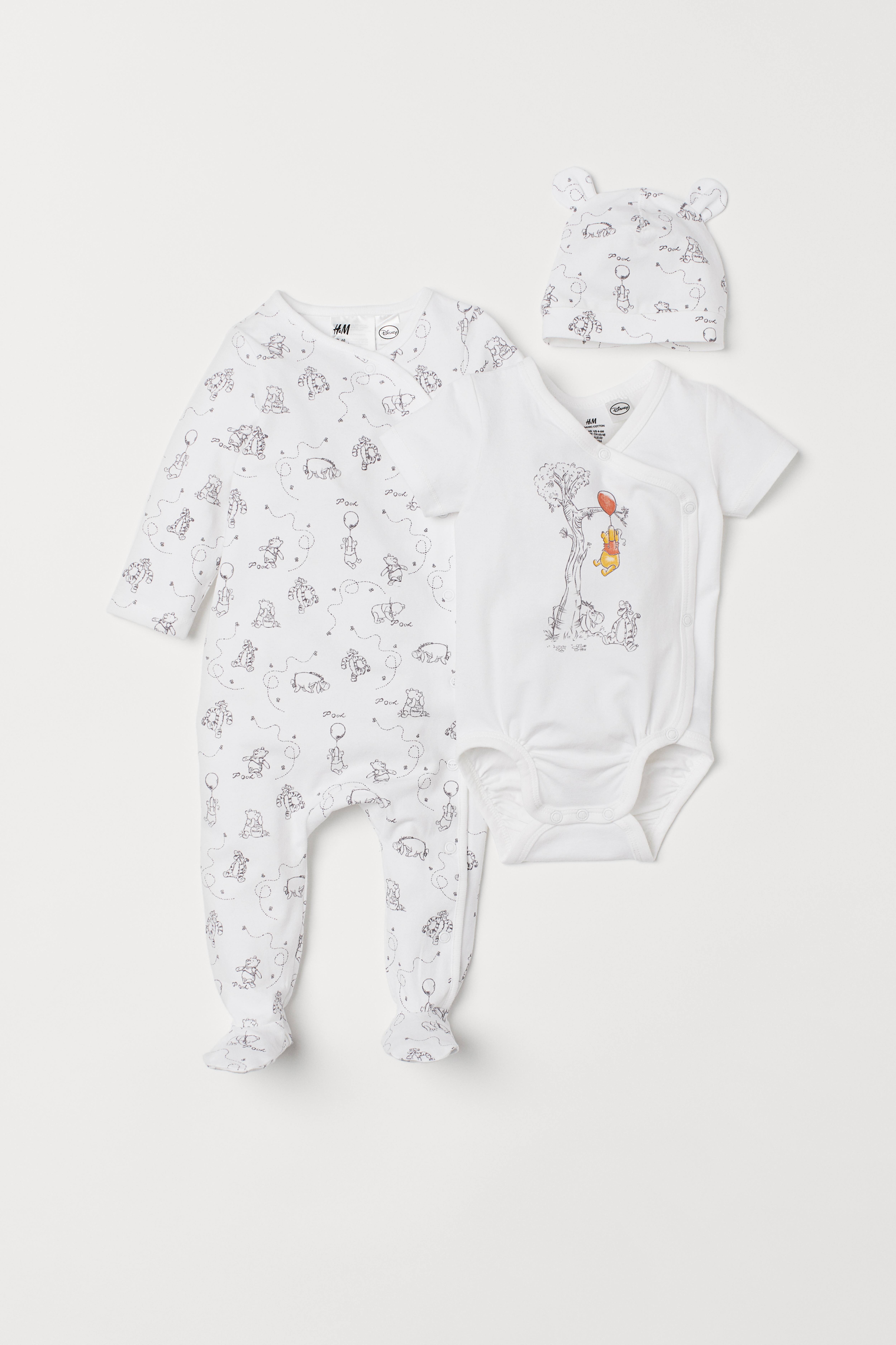 H&m winnie the pooh 3 shops piece set