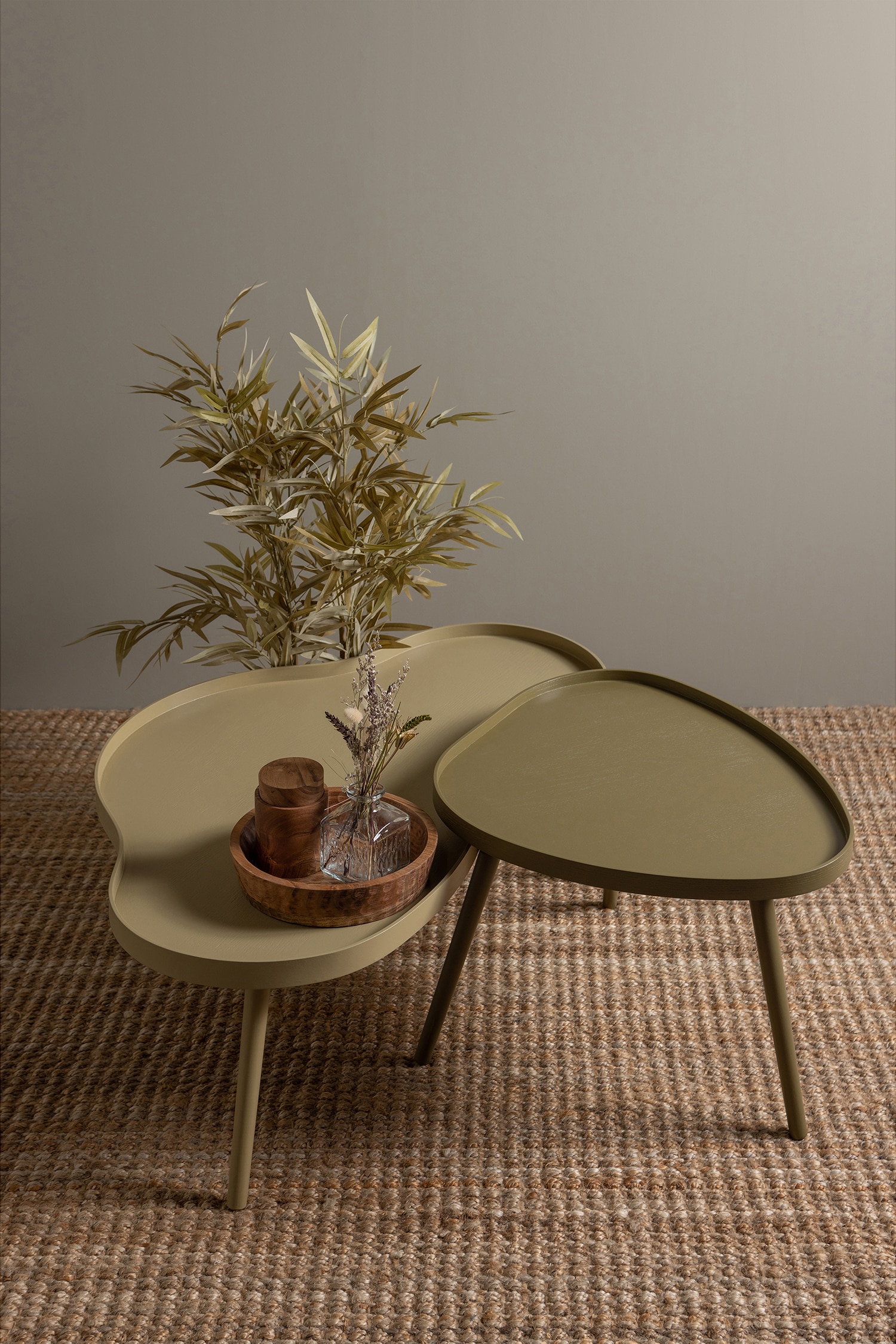 Mae Bijzettafel - Groen