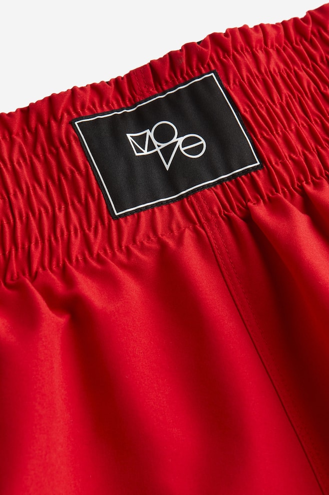 DryMove™ Boxing shorts - Red/Black - 6
