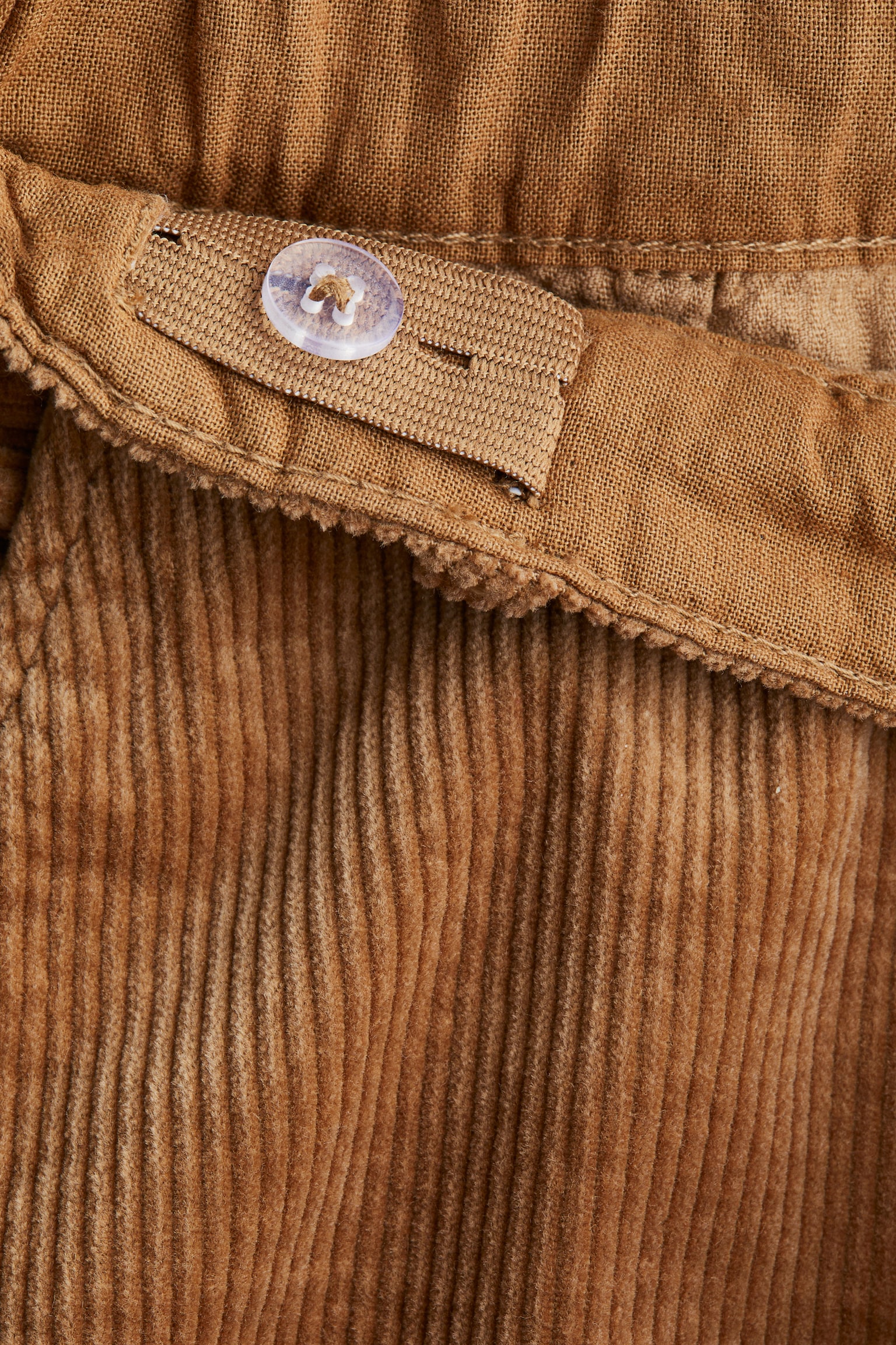 Детские брюки H&M Corduroy Chinos, цвет: Коричневый — фото 2