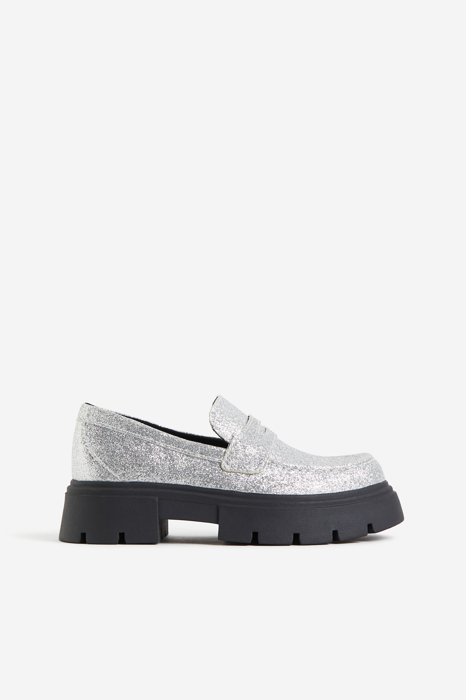 Chunky loafers - Silver-coloured - 3