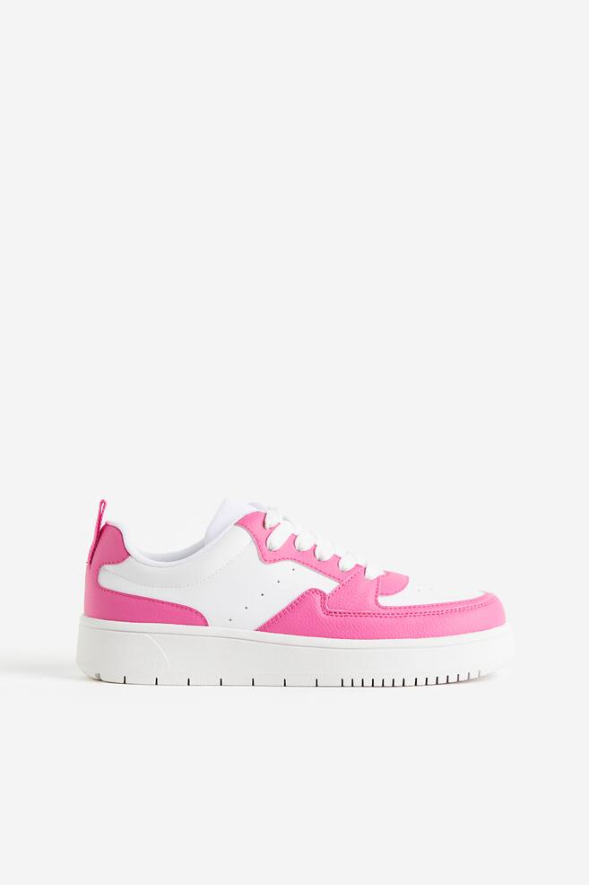 Sneaker - Rosa/Blockfarben - 3