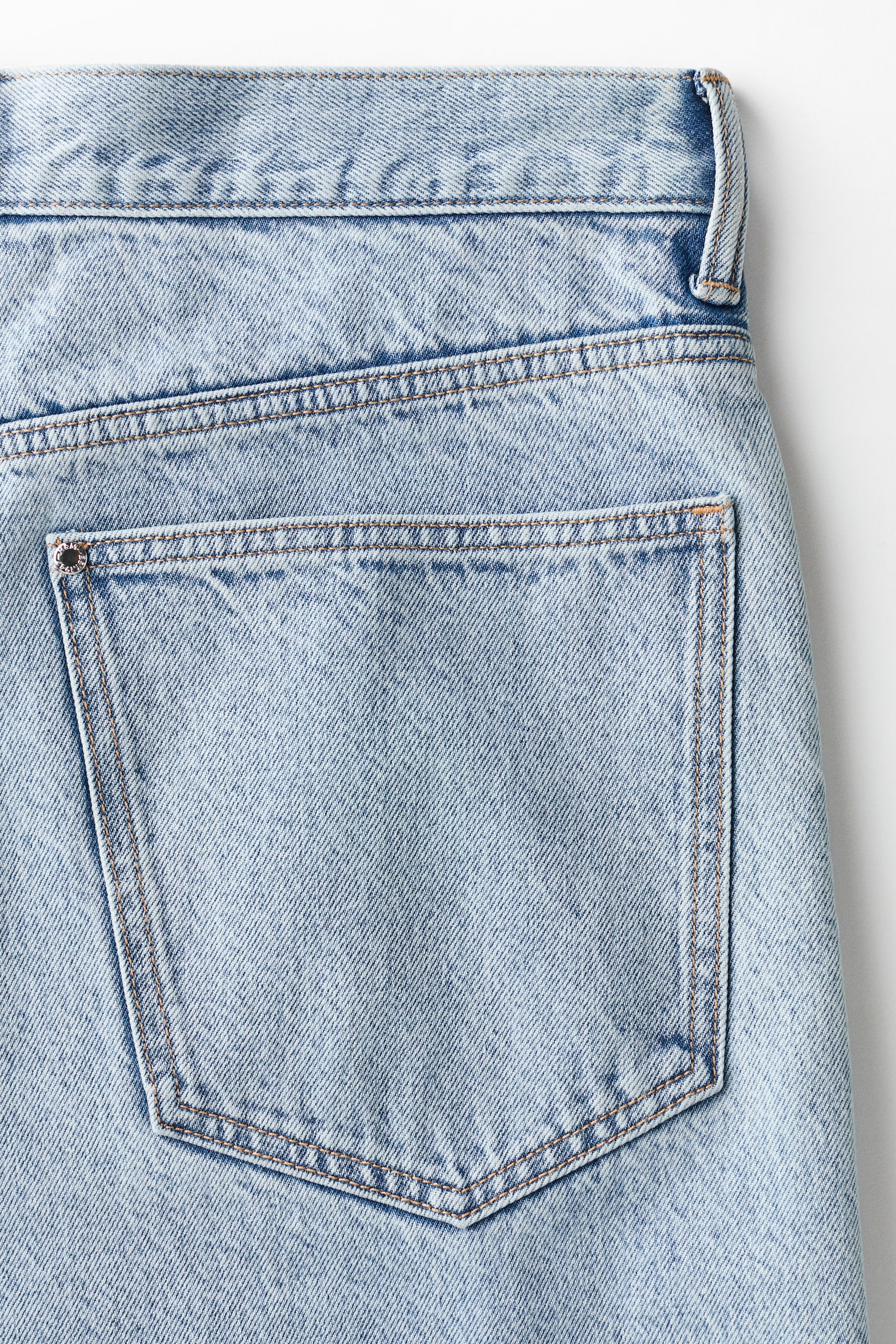 Baggy Denim Shorts - Light denim blue/Denim gray/Denim black/Denim blue - 5