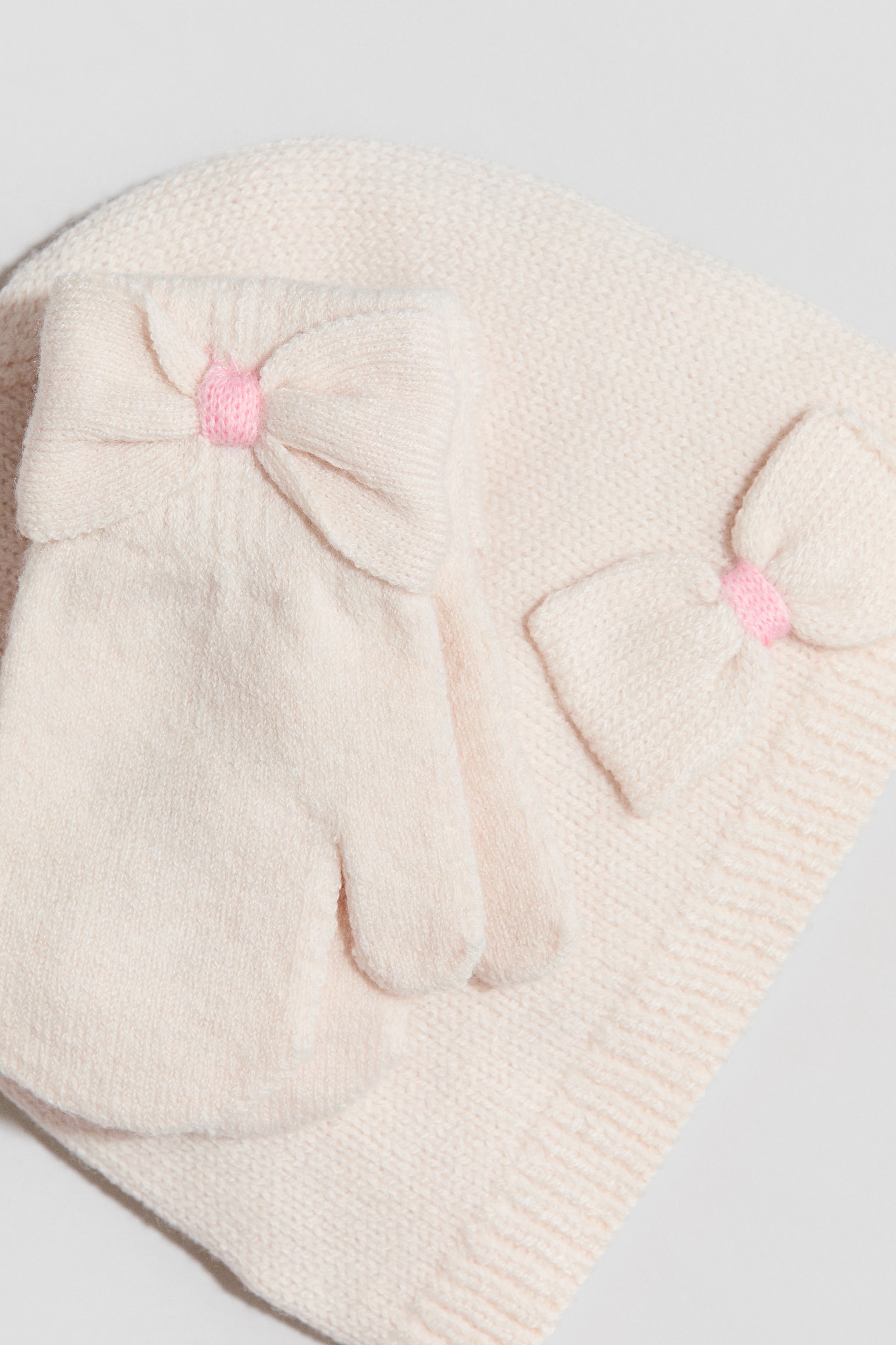 2-Piece Beanie and Mittens Set