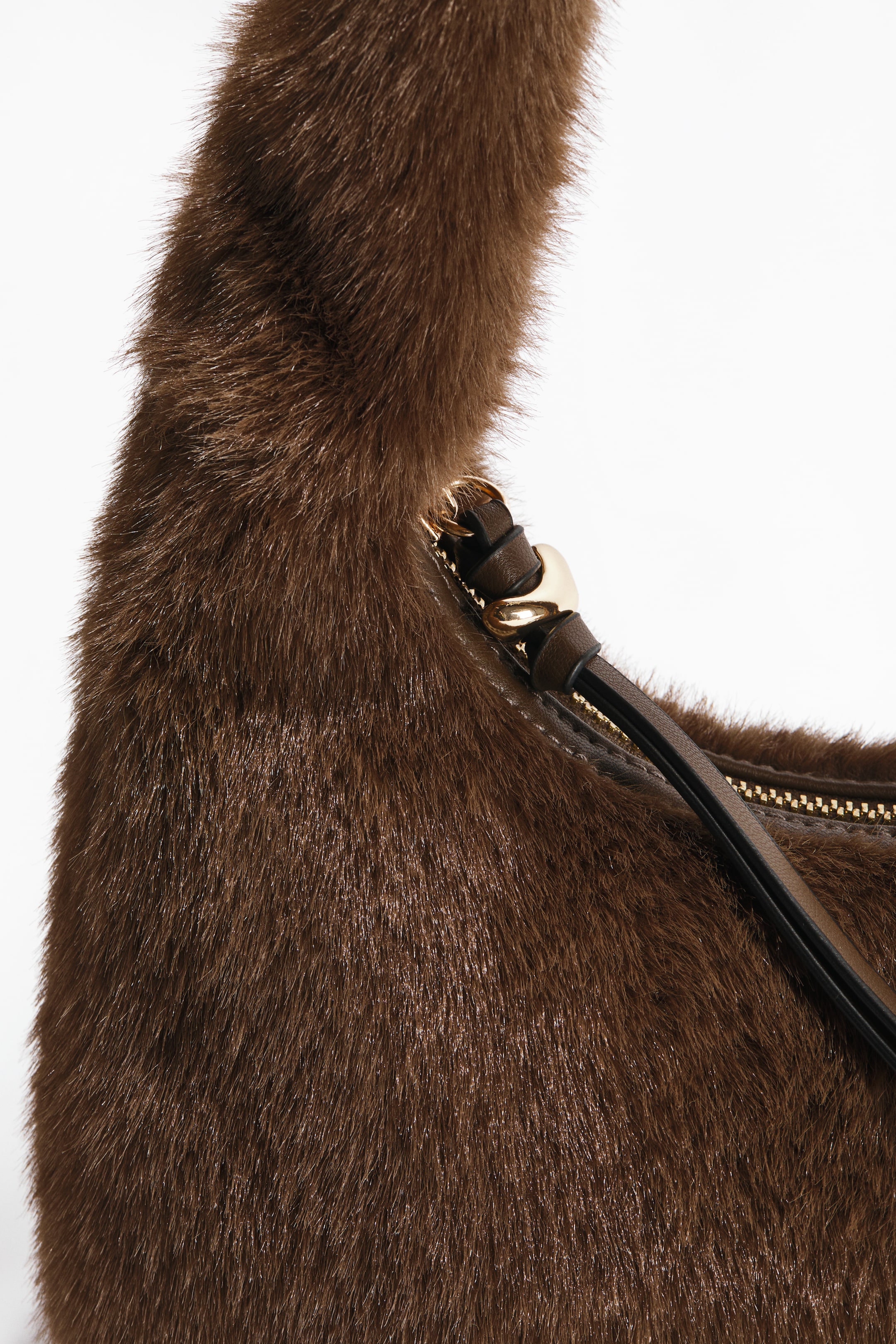 Zobraziť väčší obrázok: Kabelka na plece - Tmavohnedá - ŽENY | H&M SK 6