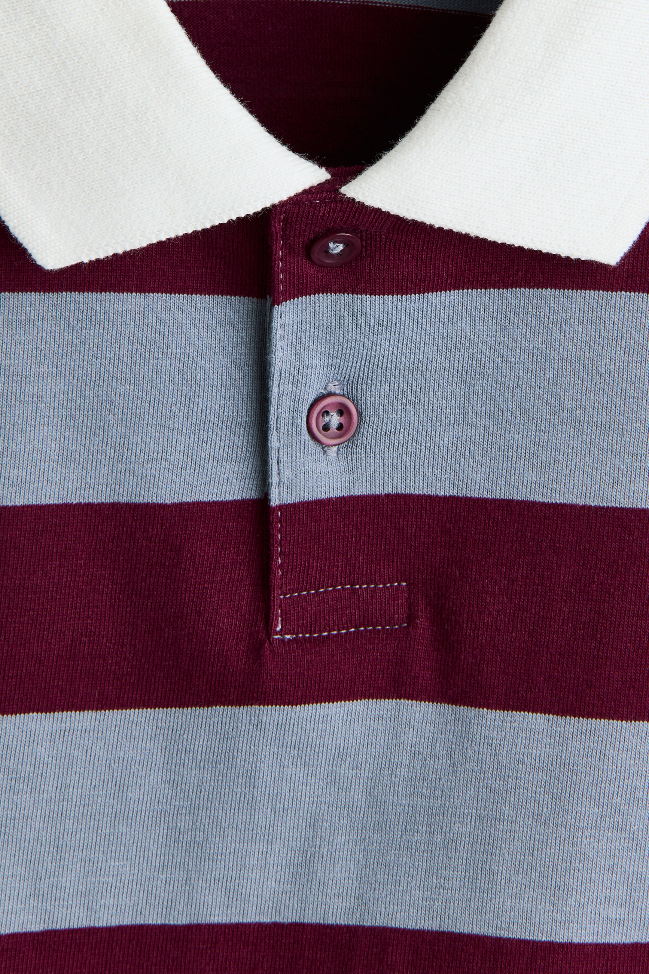Детские рубашки H&M Cotton Rugby Shirt — фото 2