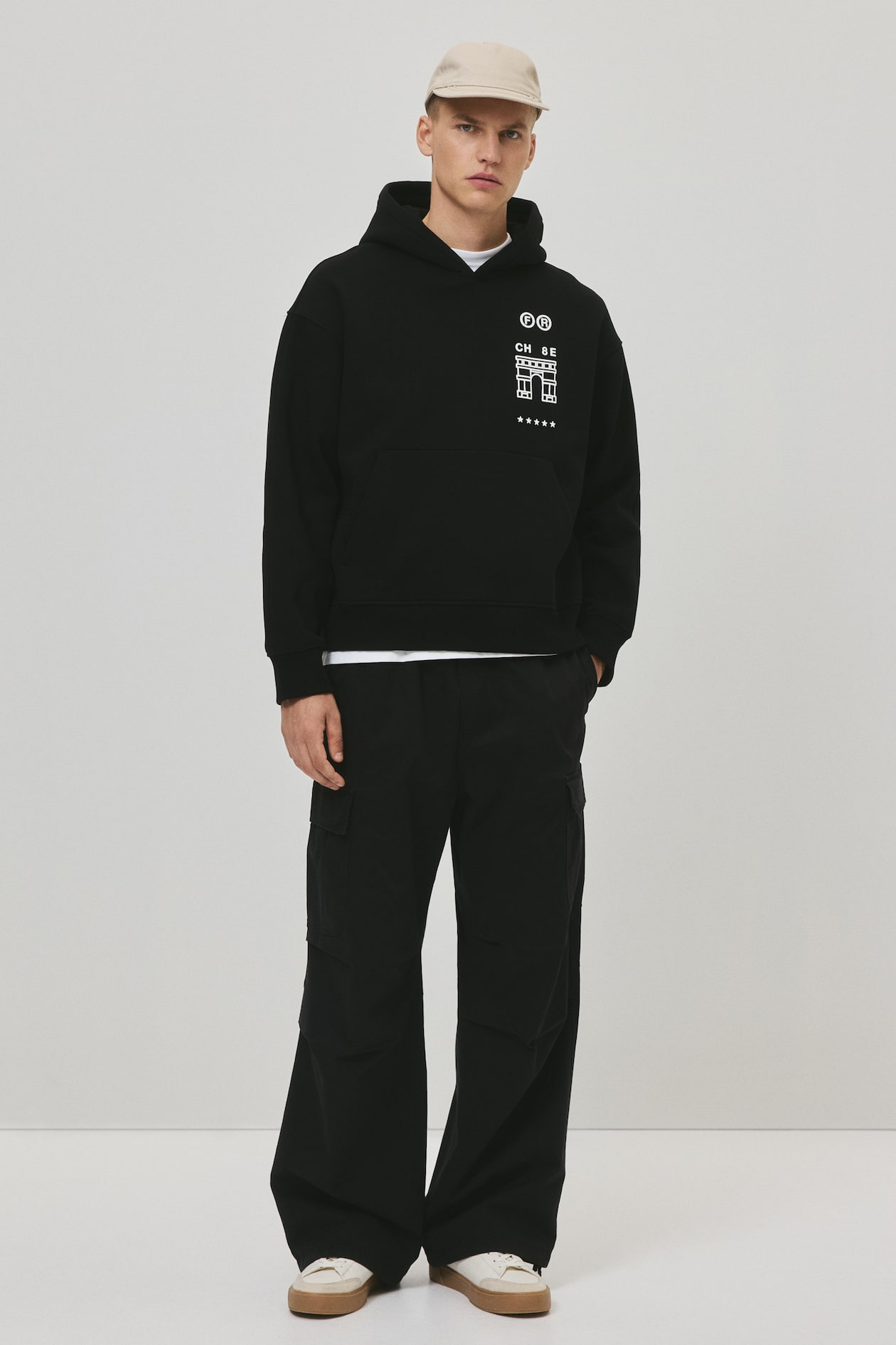 Buzo Sudadera Negra Hombre H&m Buzo Hm Hombre MercadoLibre