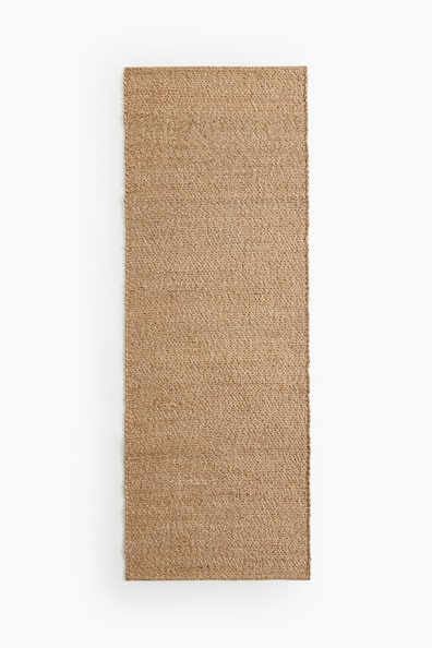 VIMODA Tappeto Indoor/Outdoor 60x100 Cm, Beige – In Polipropilene, Resistente All'Acqua, Facile Da Pulire, Per Balcone, Cucina, Soggiorno