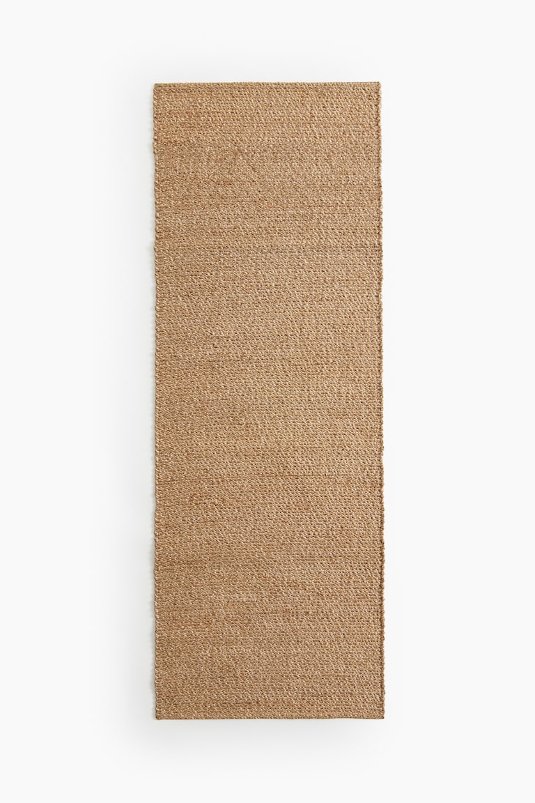 VIMODA Tappeto Indoor/Outdoor 60x100 Cm, Beige – In Polipropilene, Resistente All'Acqua, Facile Da Pulire, Per Balcone, Cucina, Soggiorno