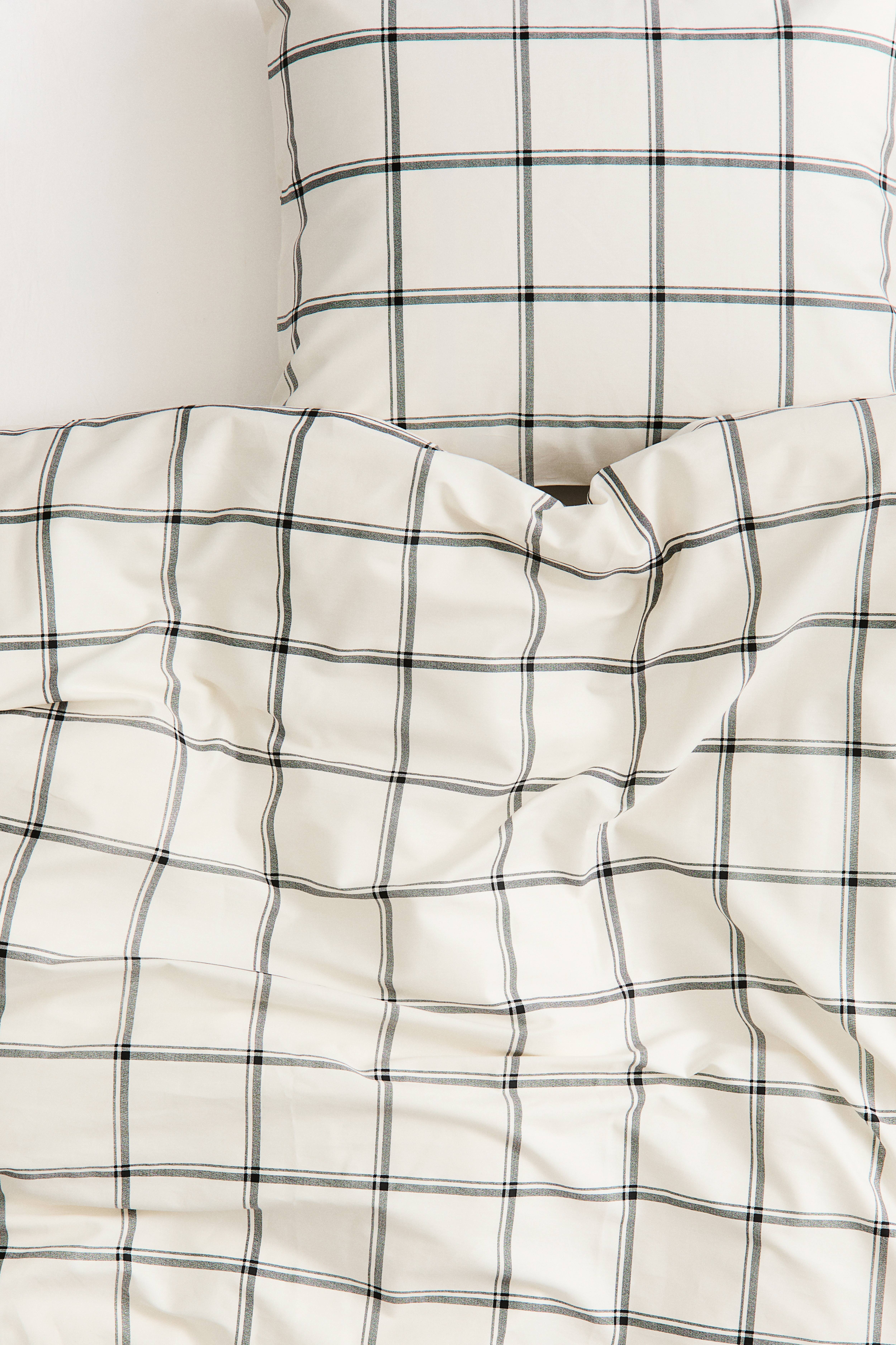 Cotton Sateen Twin Duvet Cover Set