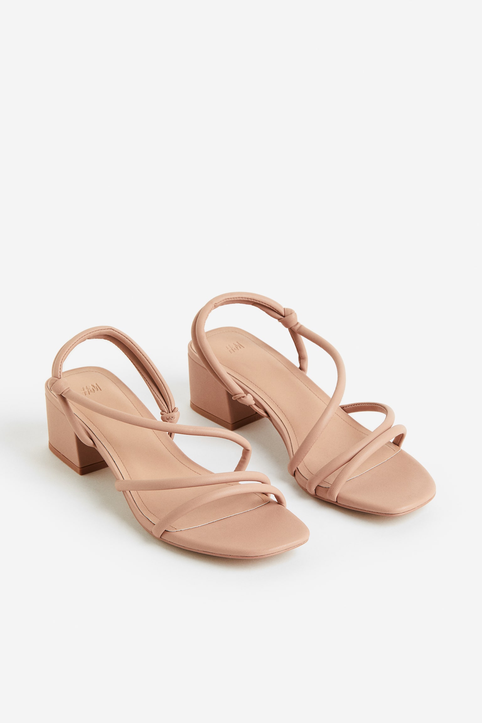 Mules - Beige/Orange - 2