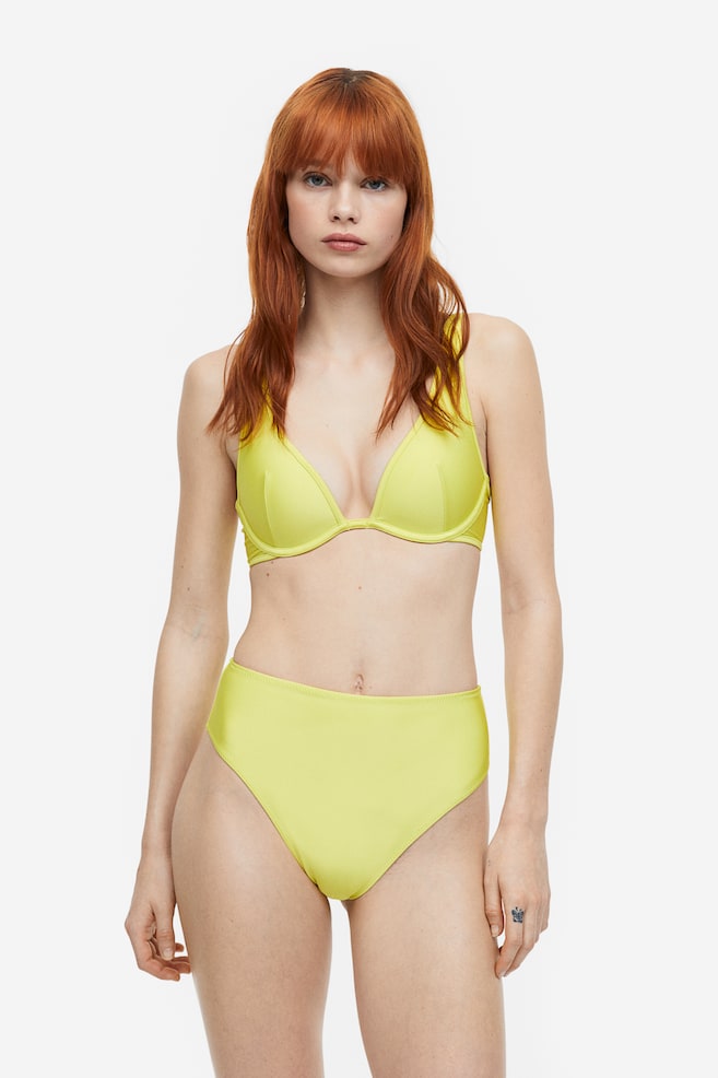 Brazilian bikini bottoms - Yellow/Light pink/Patterned/Bright green/Black/Glittery/dc/dc/dc/dc/dc/dc - 1