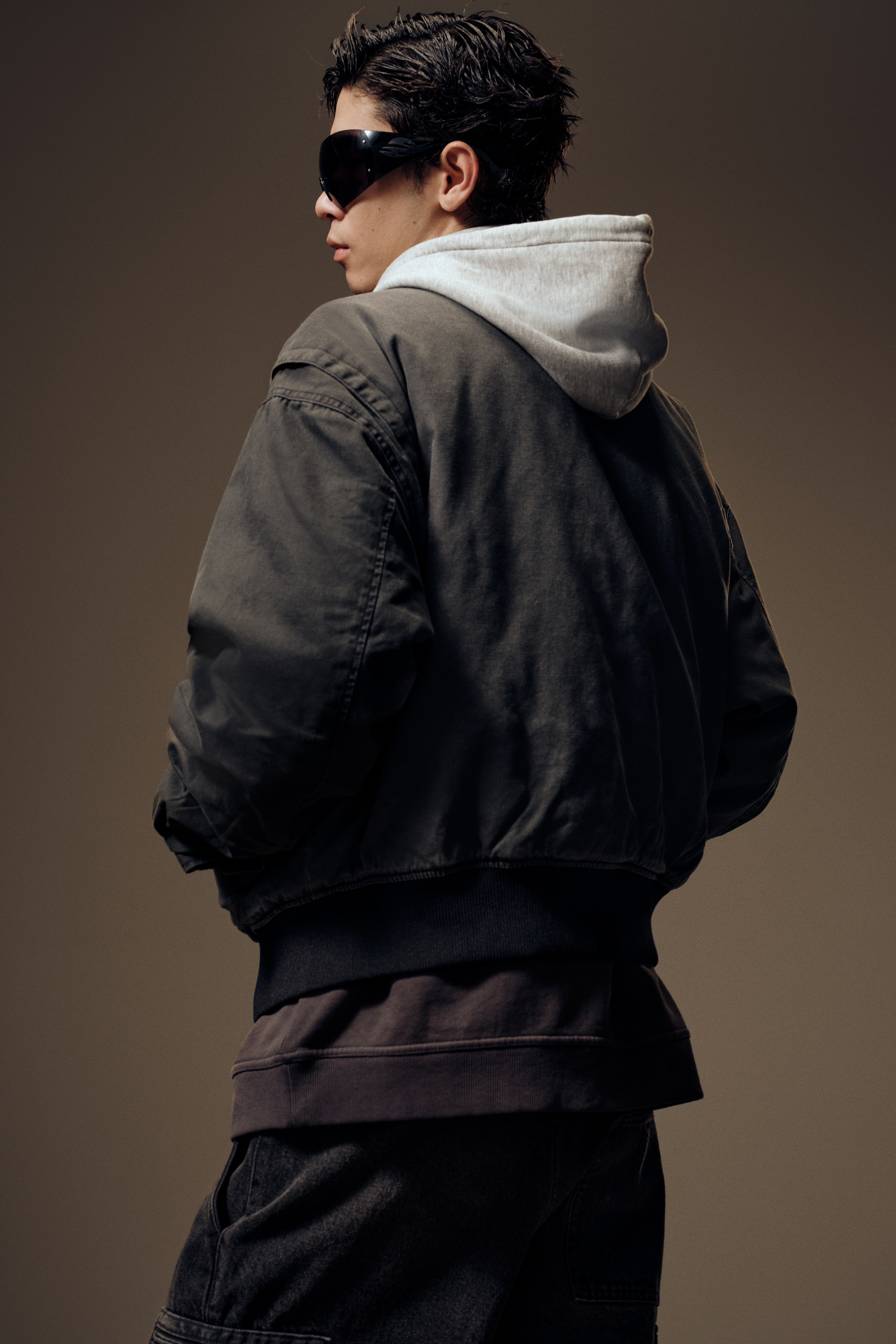 ルーズフィットジャケット - ベージュ - Men | H&M JP