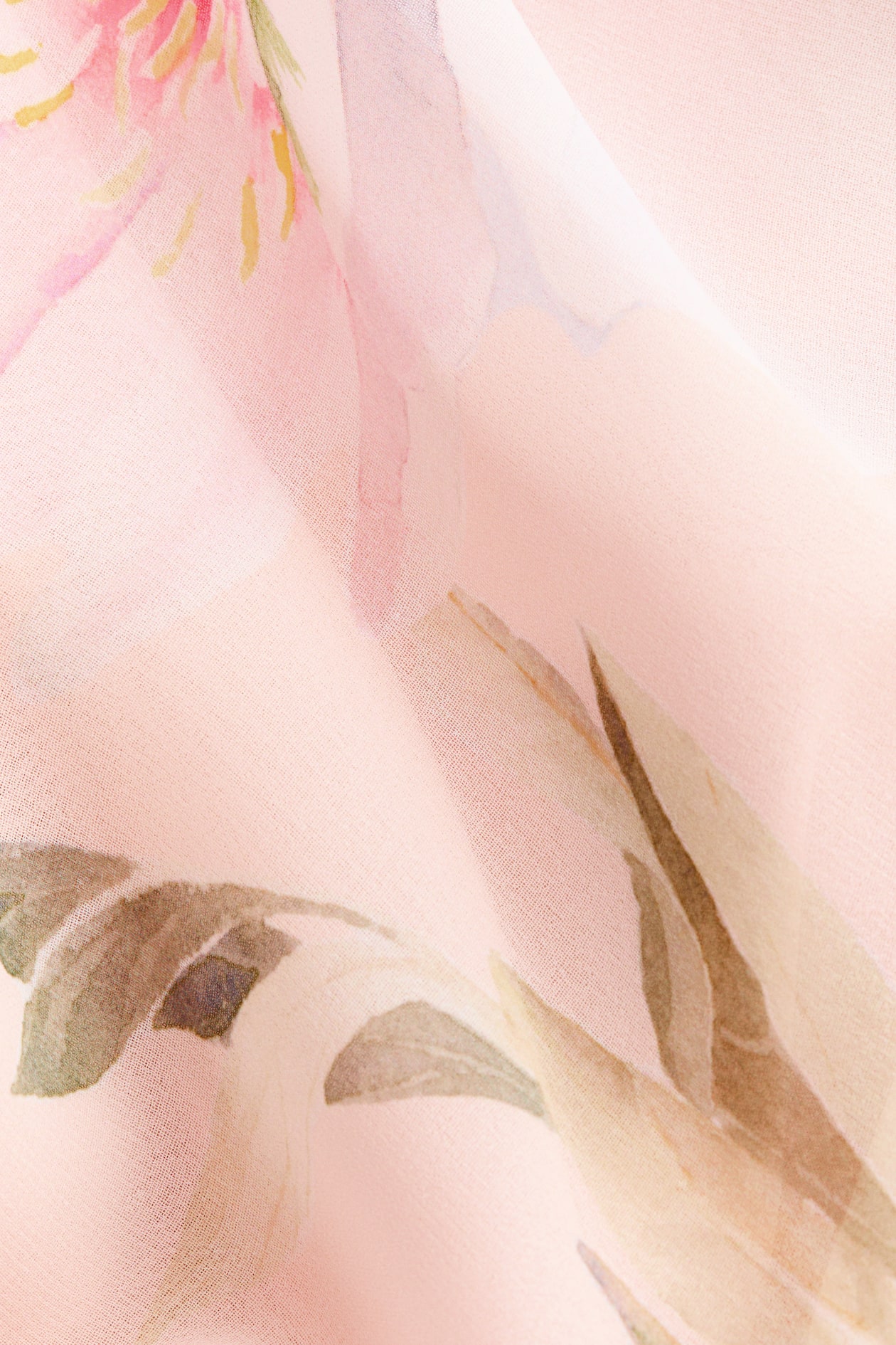 Scarf-Detail Chiffon Dress - image 2