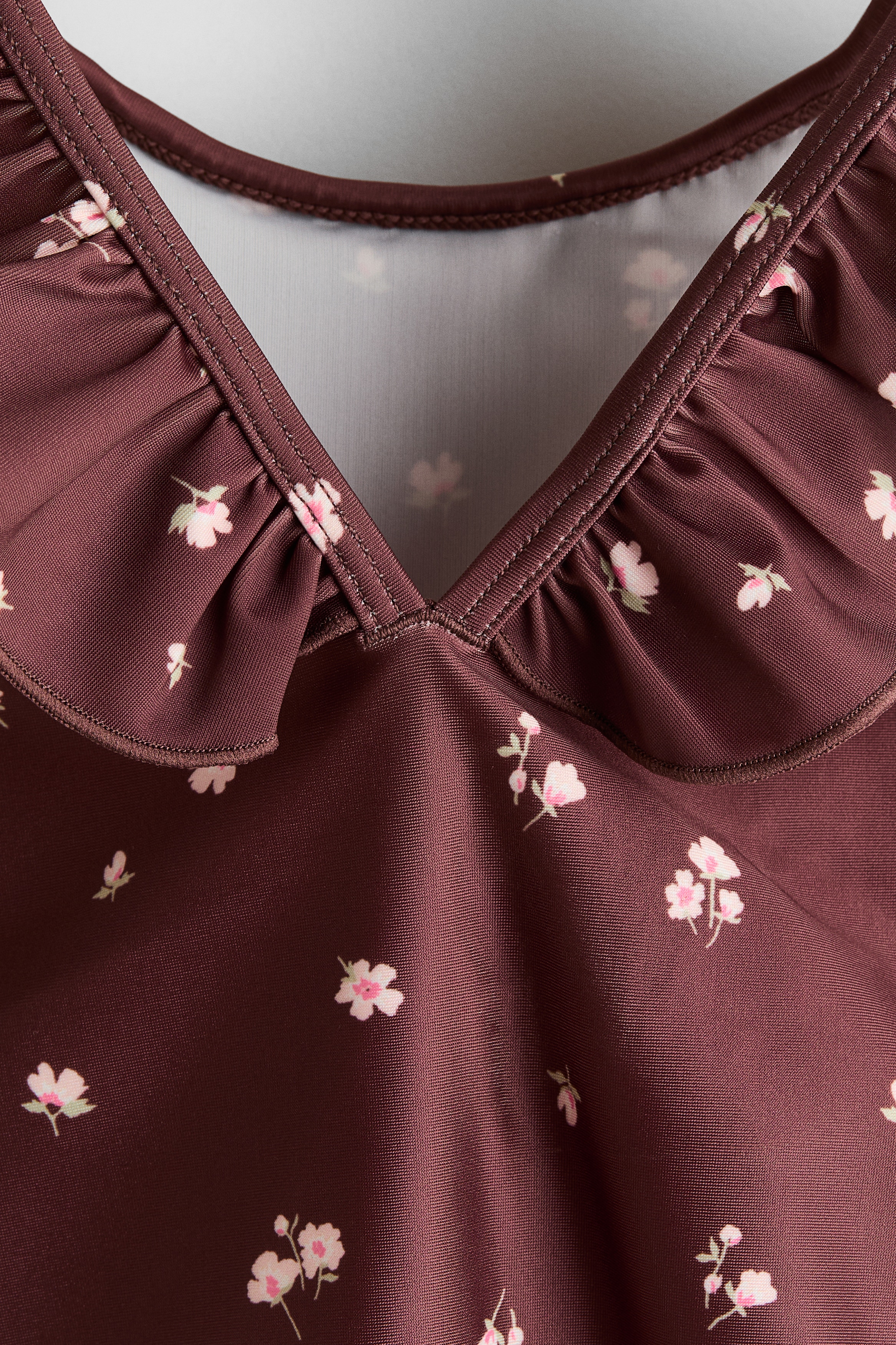 Frill-trimmed swimsuit by H&M