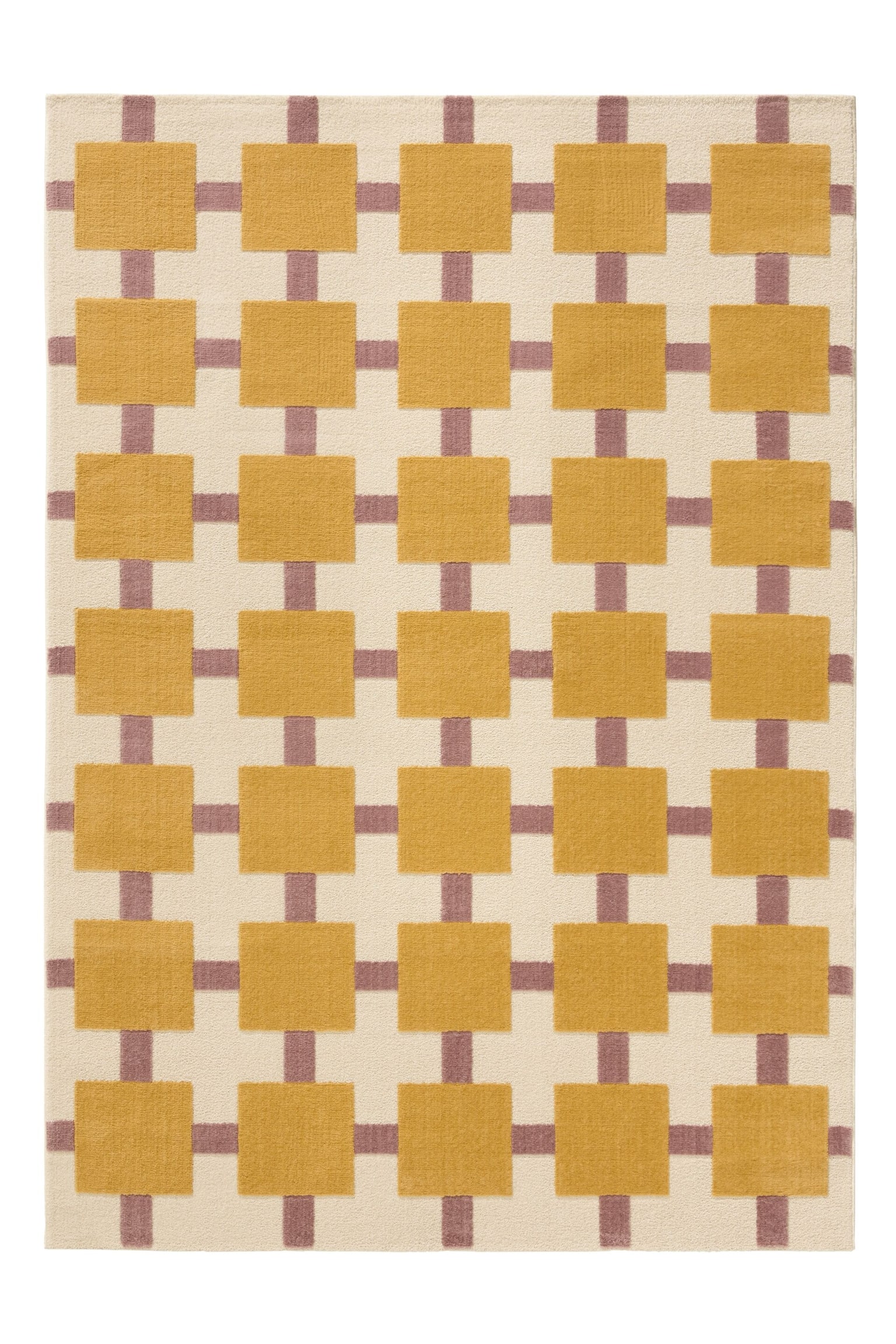 Tapis Cini - Beige/jaune/Beige/rose - 1