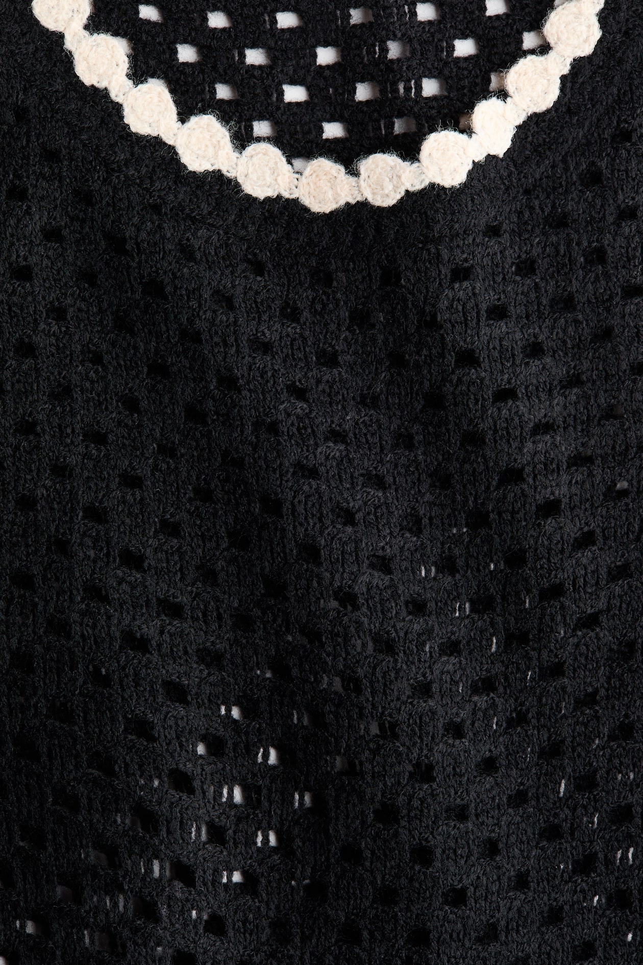 Crochet-Look Open-Knit Top - image 5