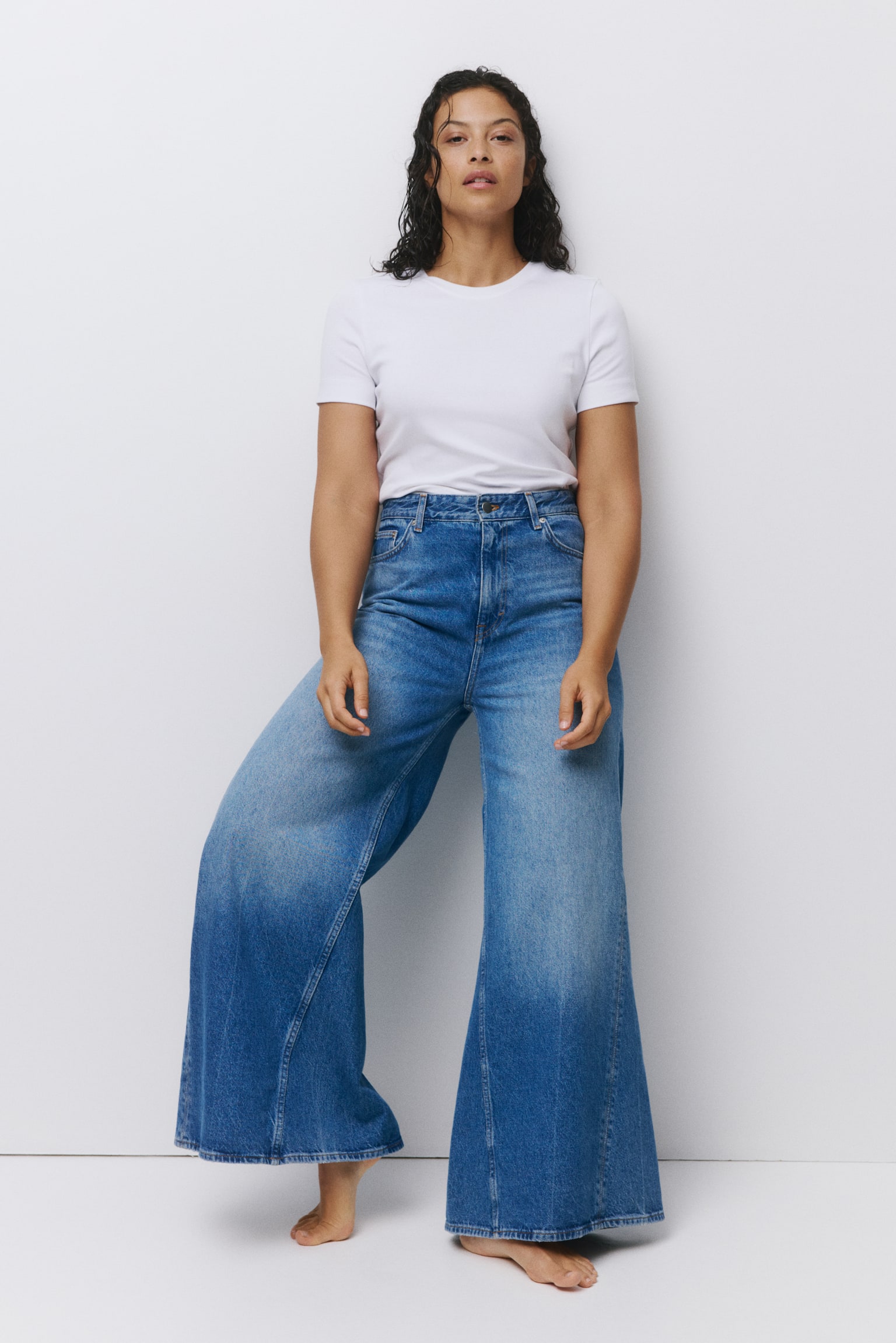 Pamučna majica - Bela/Tamnosmeđa/Crna/Tamna prašnjavoružičasta/Bledožuta/Svetla prašnjavosiva/Ružičasta - 3