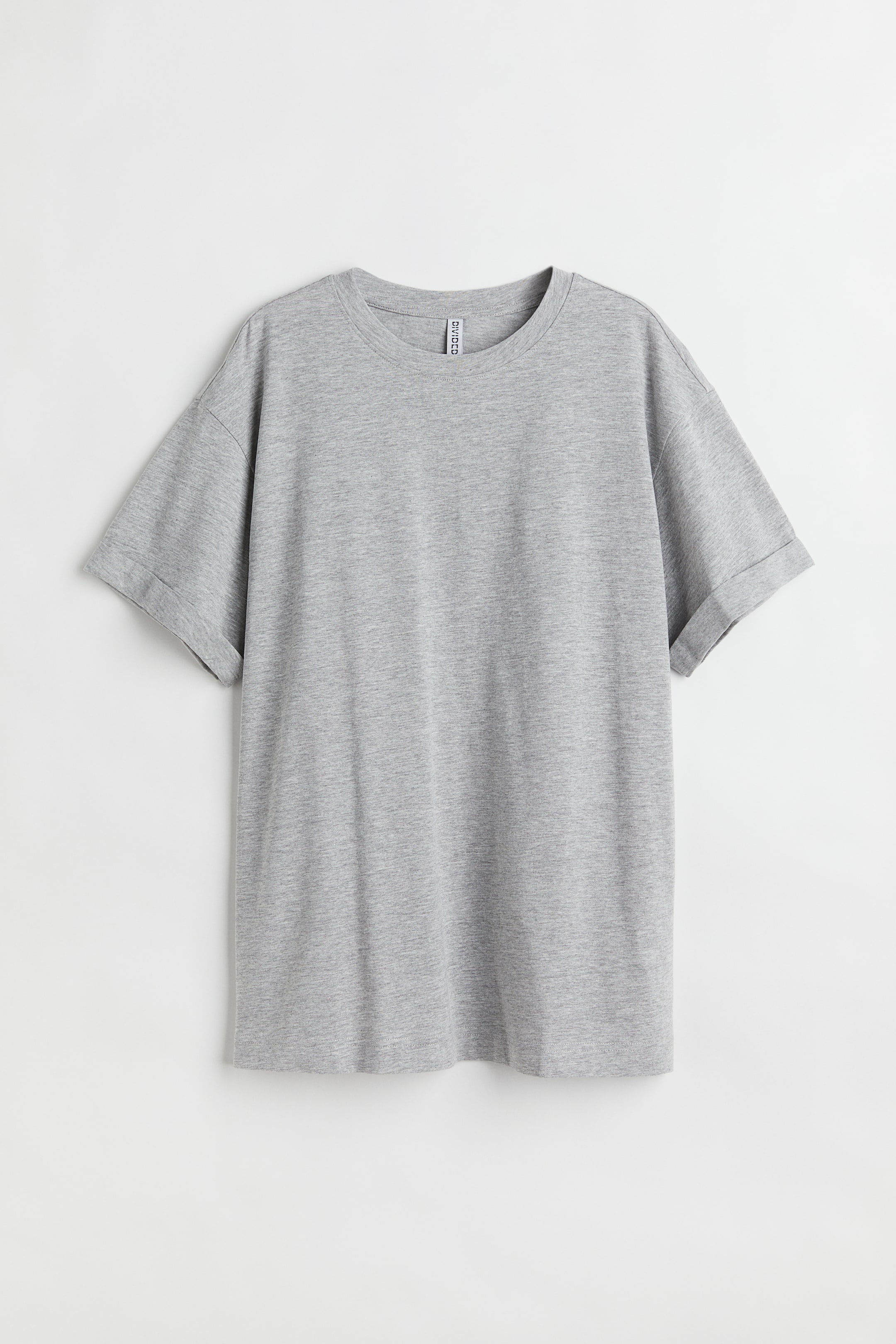Xem ảnh lớn hơn: Áo thun cotton - Màu xám đốm - Ladies | H&M VN 1