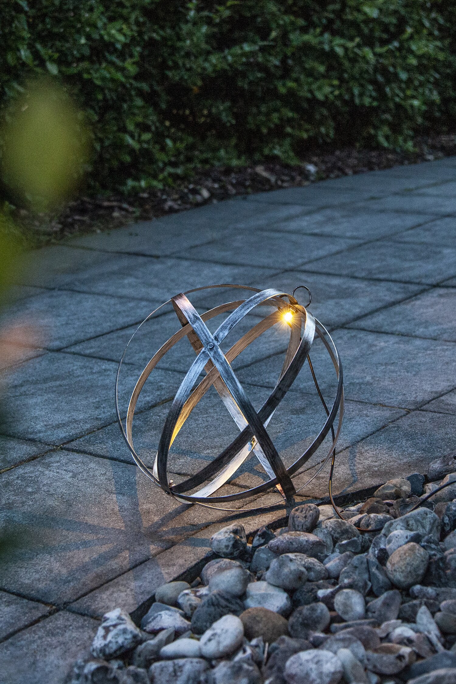 Solar-deko Astri 30 Cm - Silber