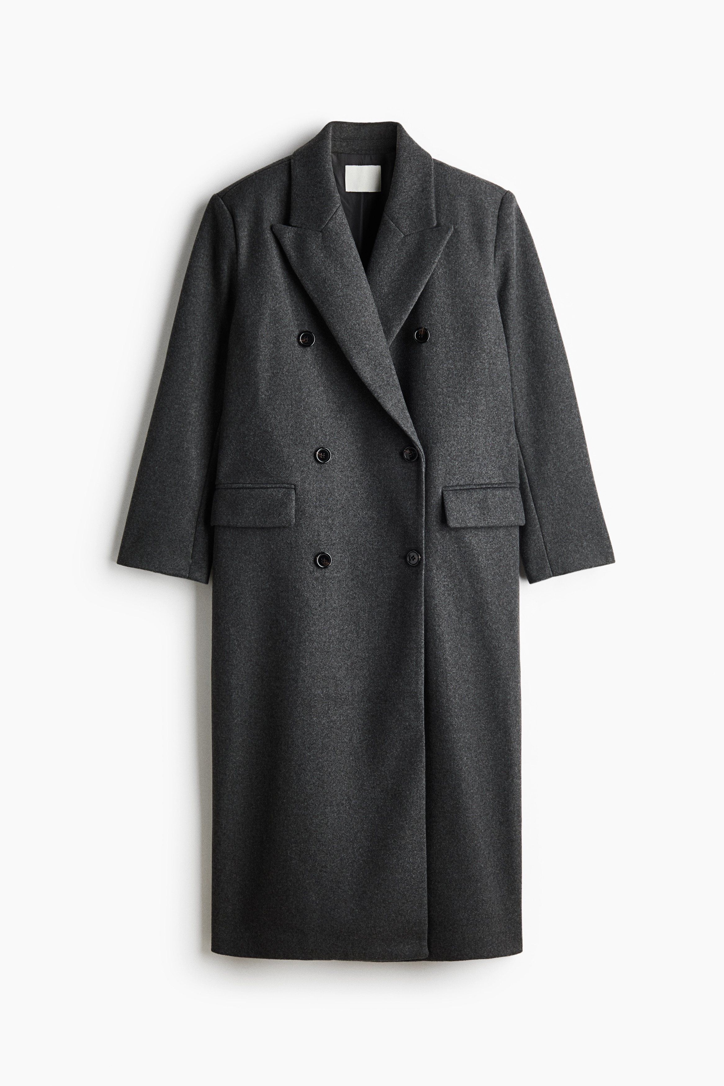 Cappotto oversize a doppio petto