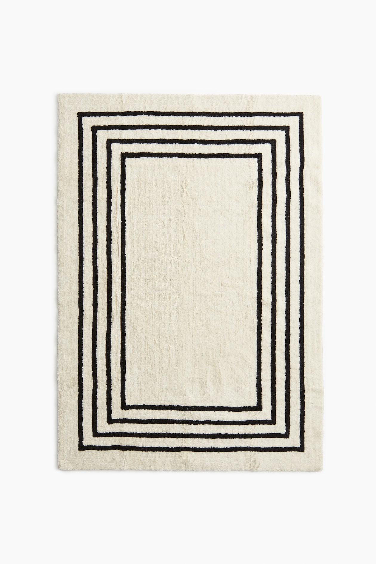 Wool Hm Rugs Light beige/patterned Small Wool-Blend Rug at H&M Home | H&M US