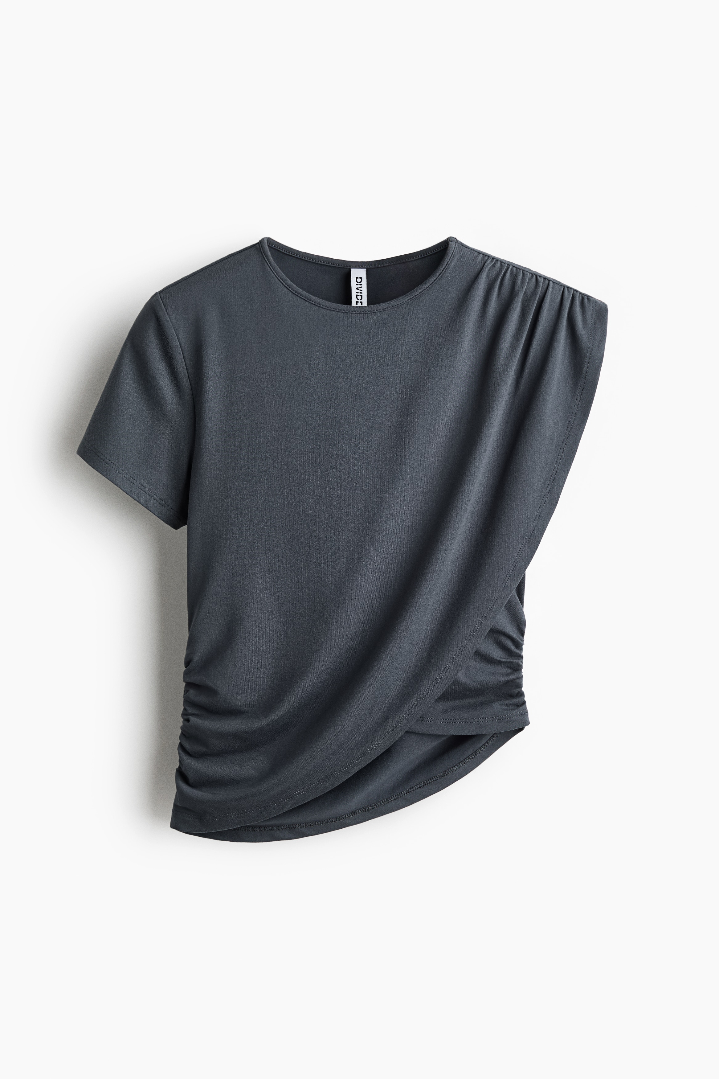 Top a strati - Grigio scuro/Nero