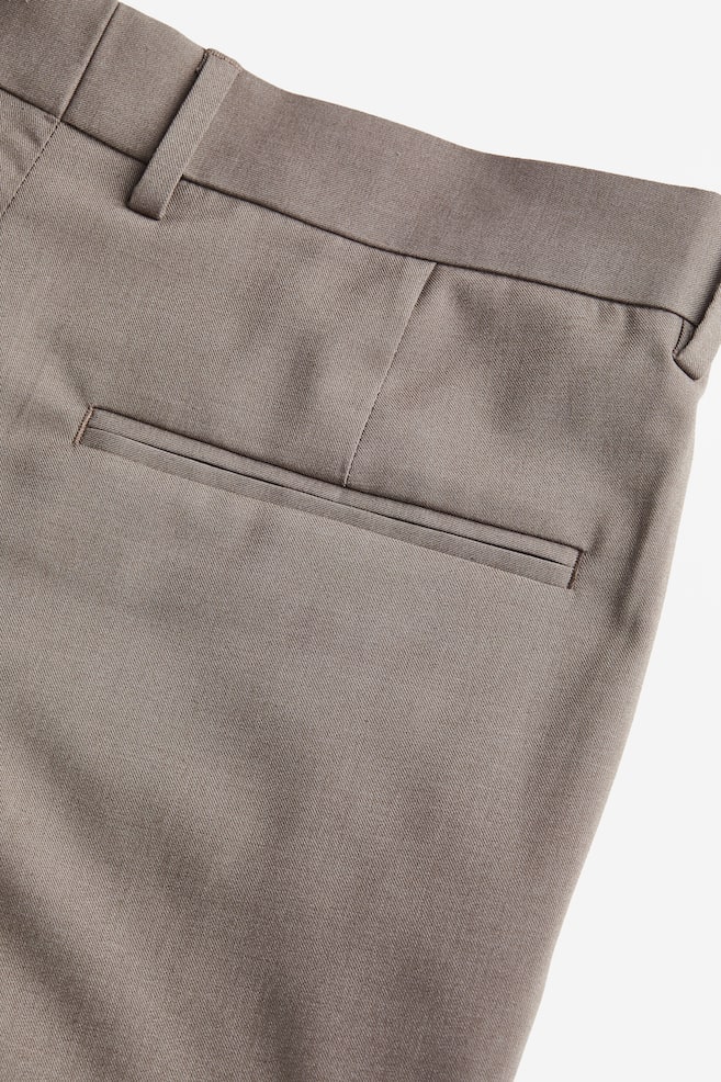 Slim Fit Suit trousers - Dark greige/Black/Brown/Checked/Dark brown/dc/dc/dc/dc/dc/dc - 3