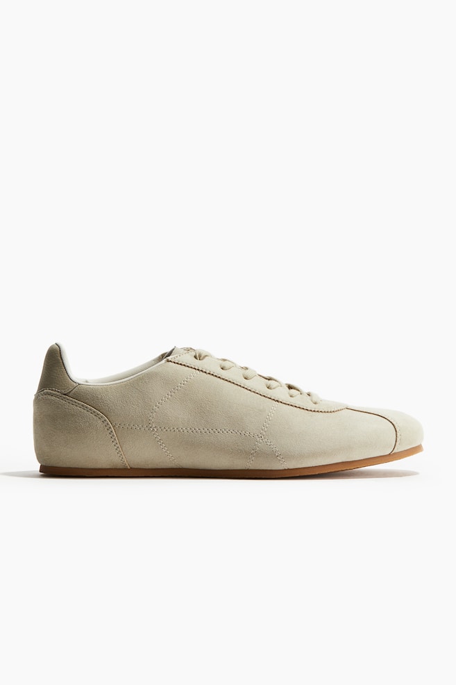 Sneakers - Beige/Marron foncé - 1