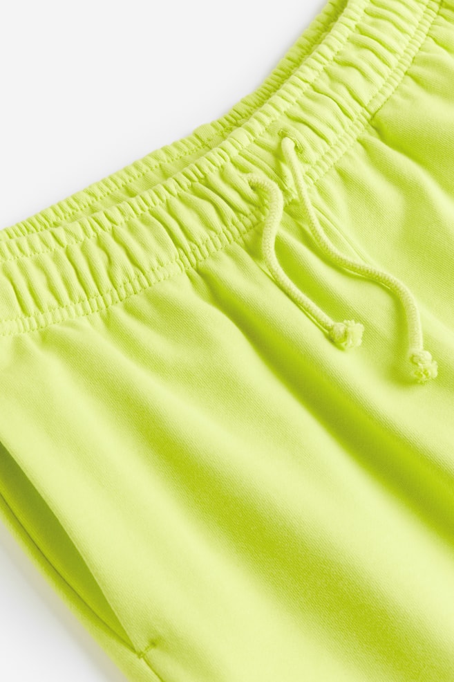 Pantalon jogger de sport DryMove™ - Vert fluo/Gris clair chiné - 3