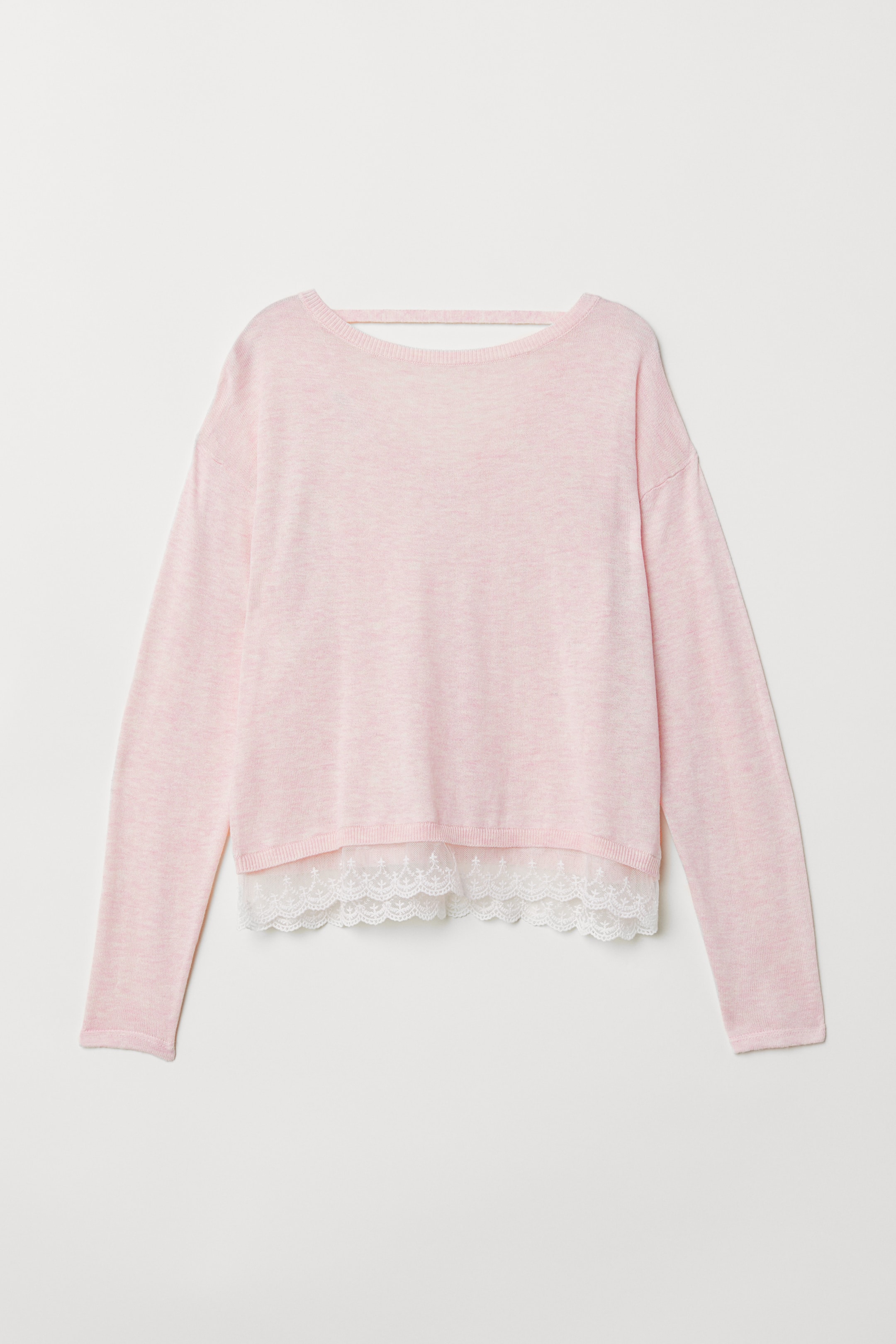 Blouse avec volants - Marron - FEMME | H&M BE Blouse avec volants - Marron - FEMME | H&M BE