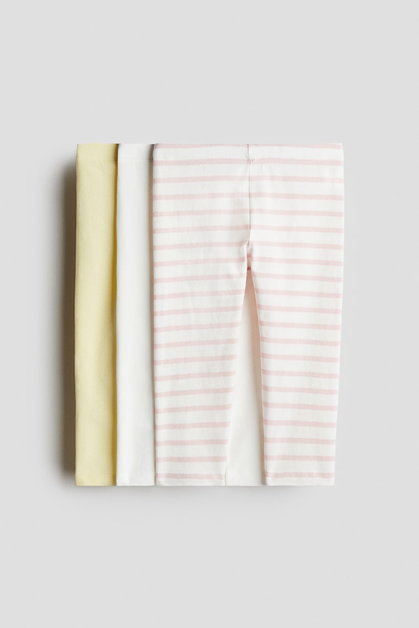 Leggings En Coton NEXT - Lot De 5 - Coupe Longue, Taille élastique - Basiques Confortables